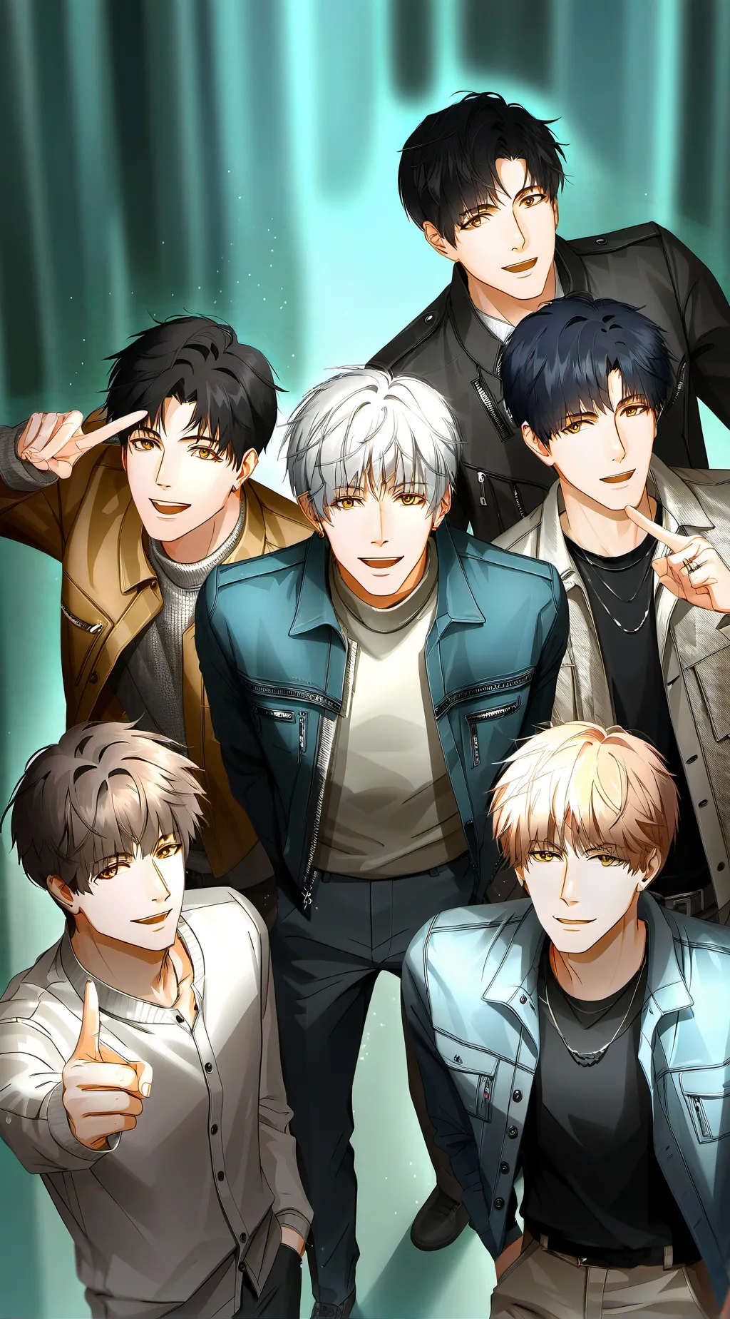 ai character: stray kids background