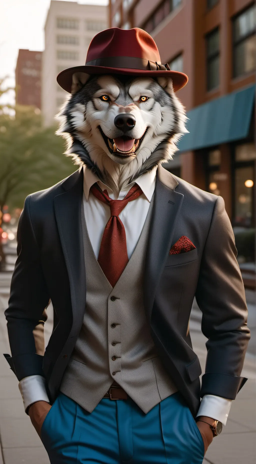 ai character: Where Wolf background