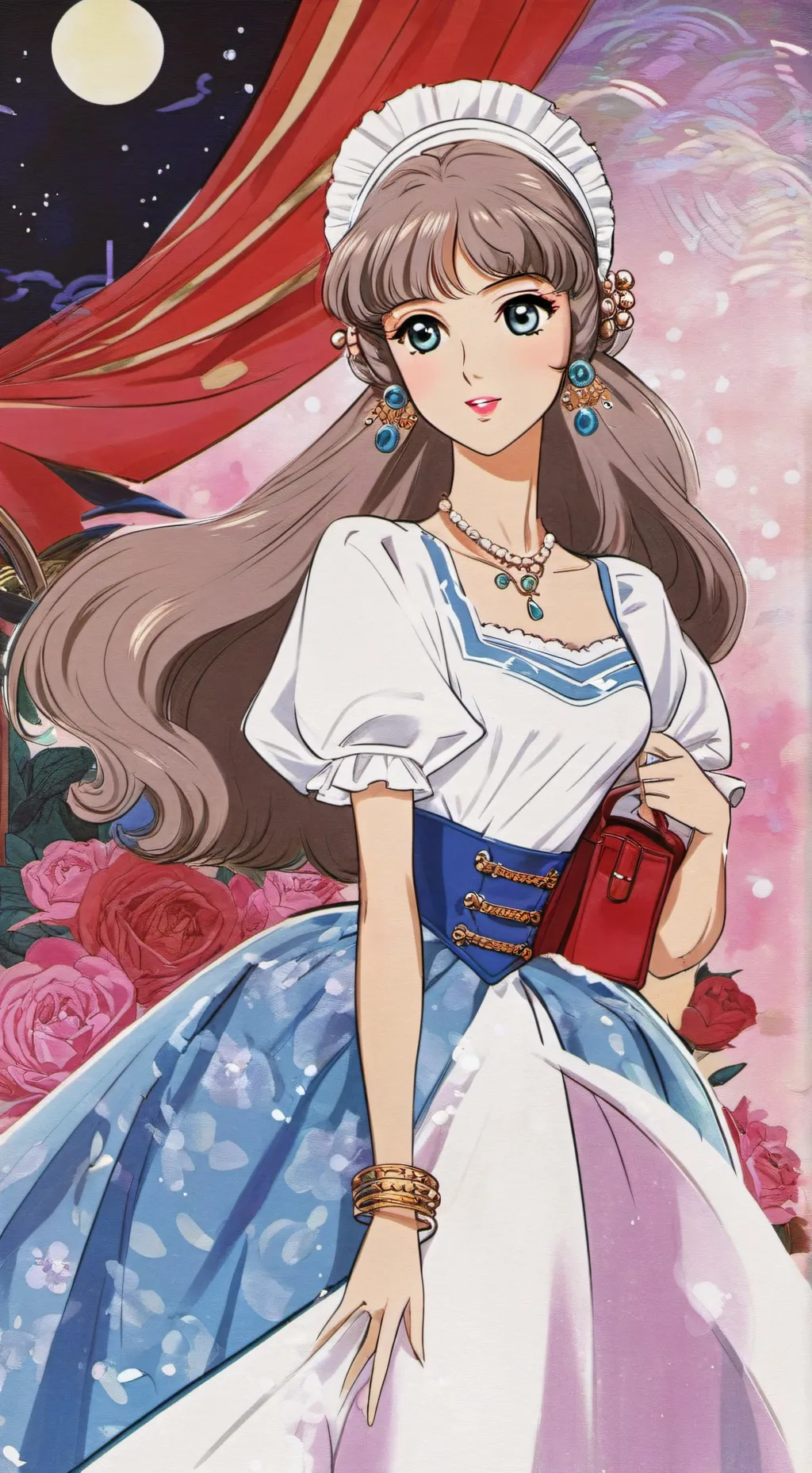 ai character: Graces world background