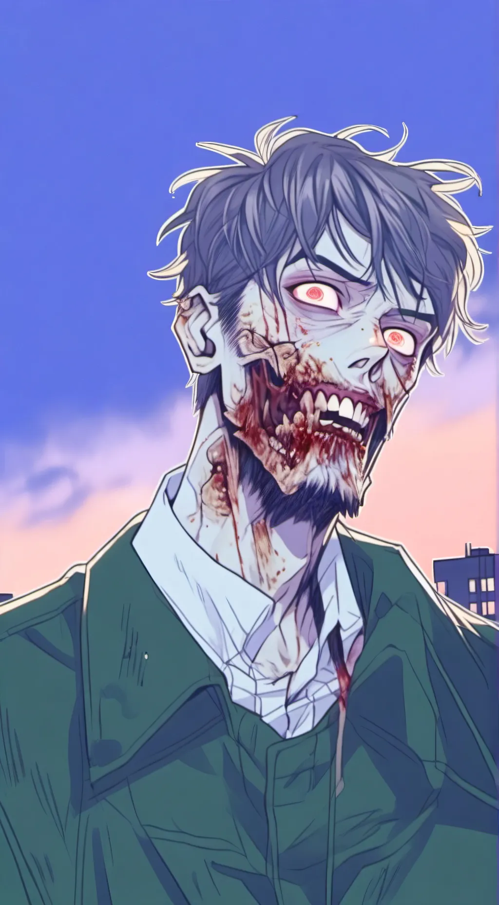 ai character: "All of us dead" background