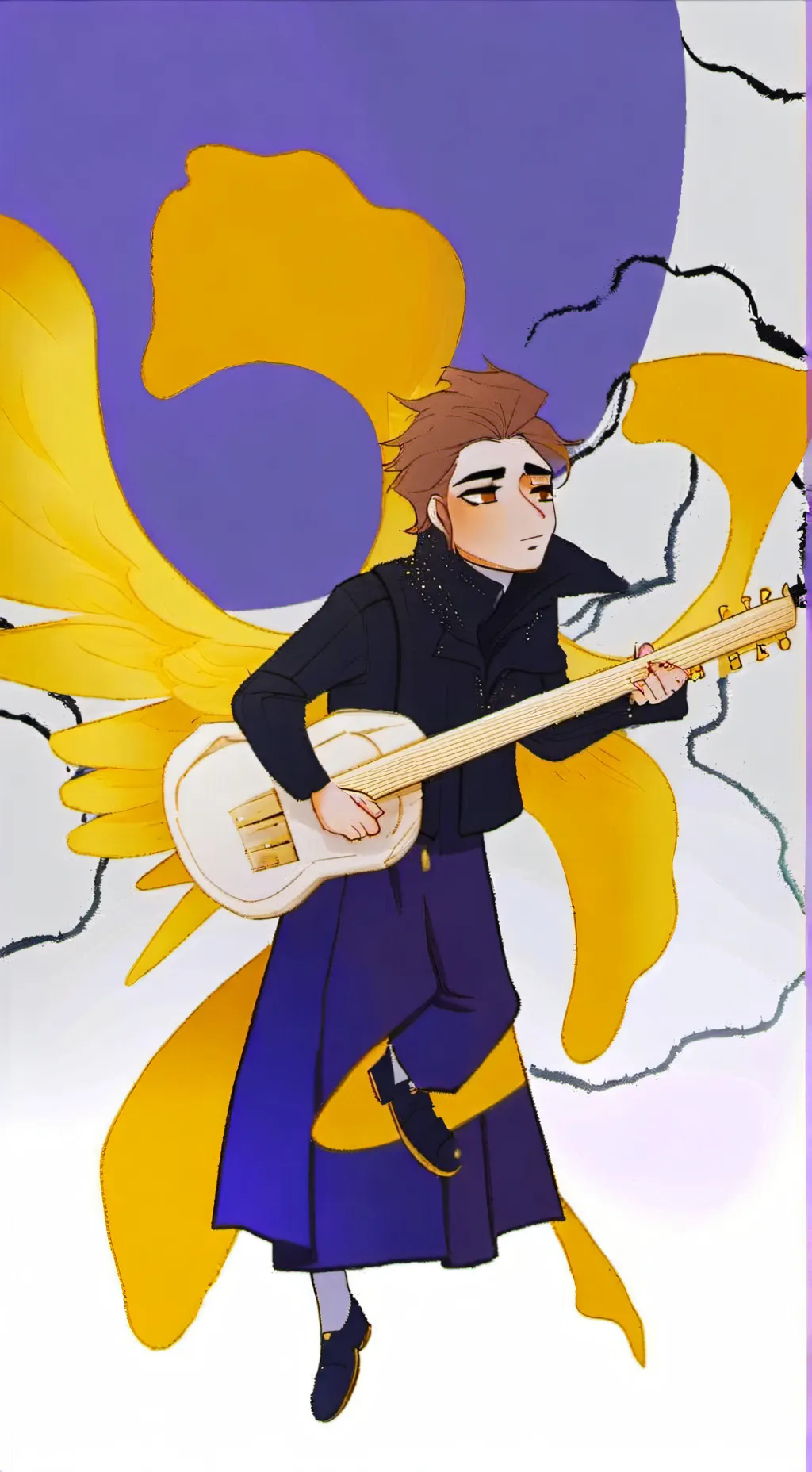 ai character: adam background