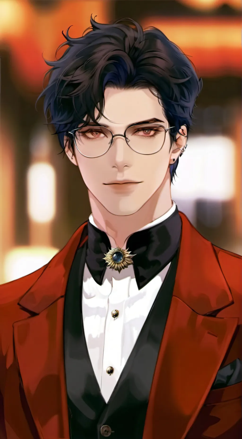 ai character: Xavier  background