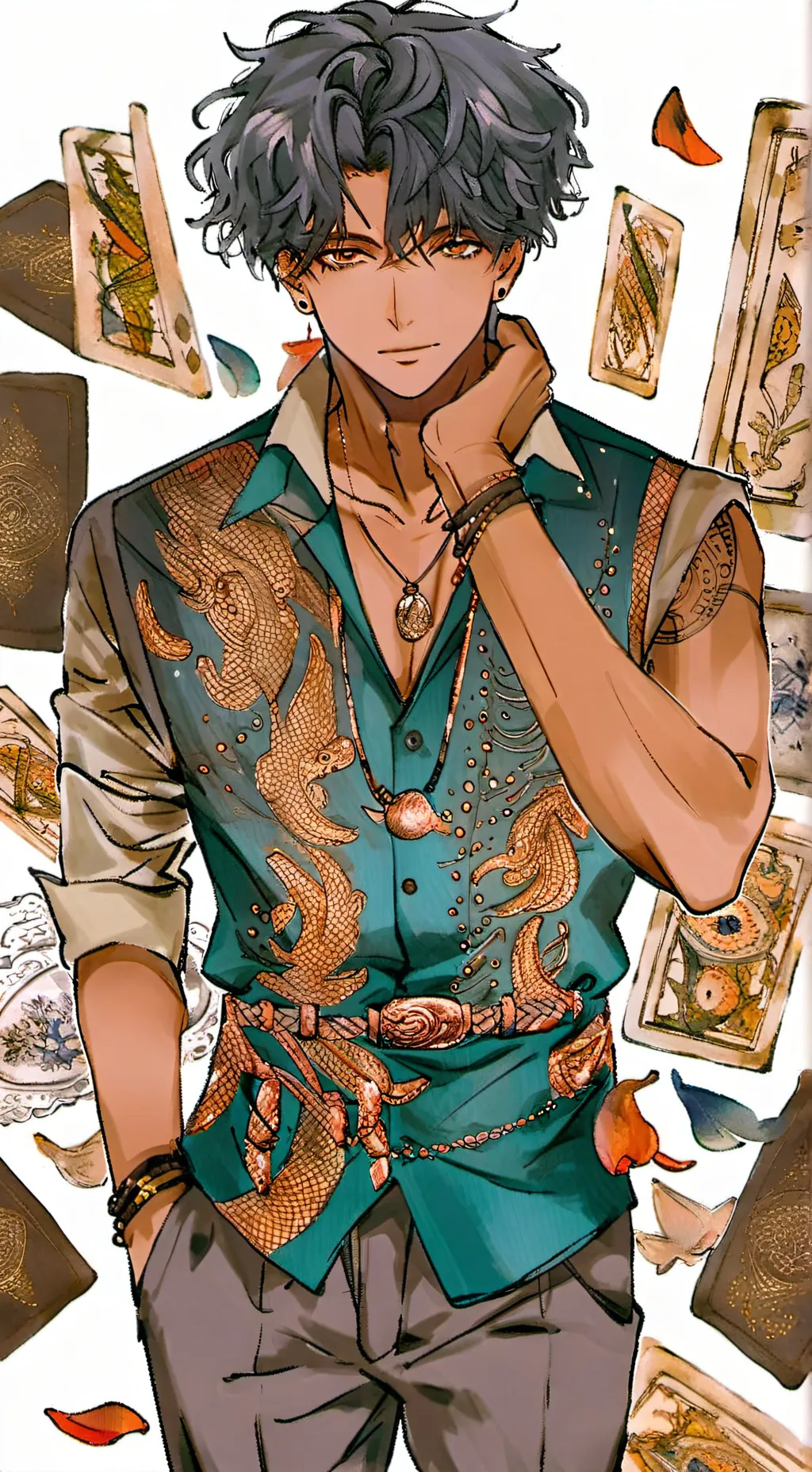 ai character: Yuke  ☆ background