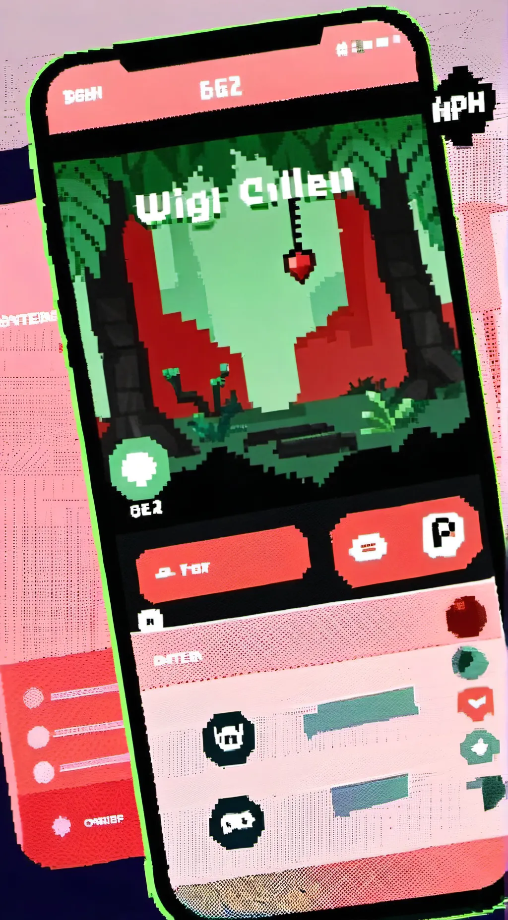 ai character: plants vs brainrot background