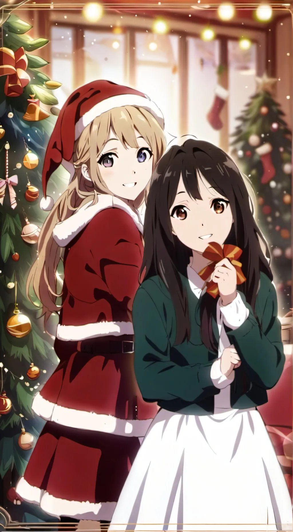 ai character: Ana and Maia background