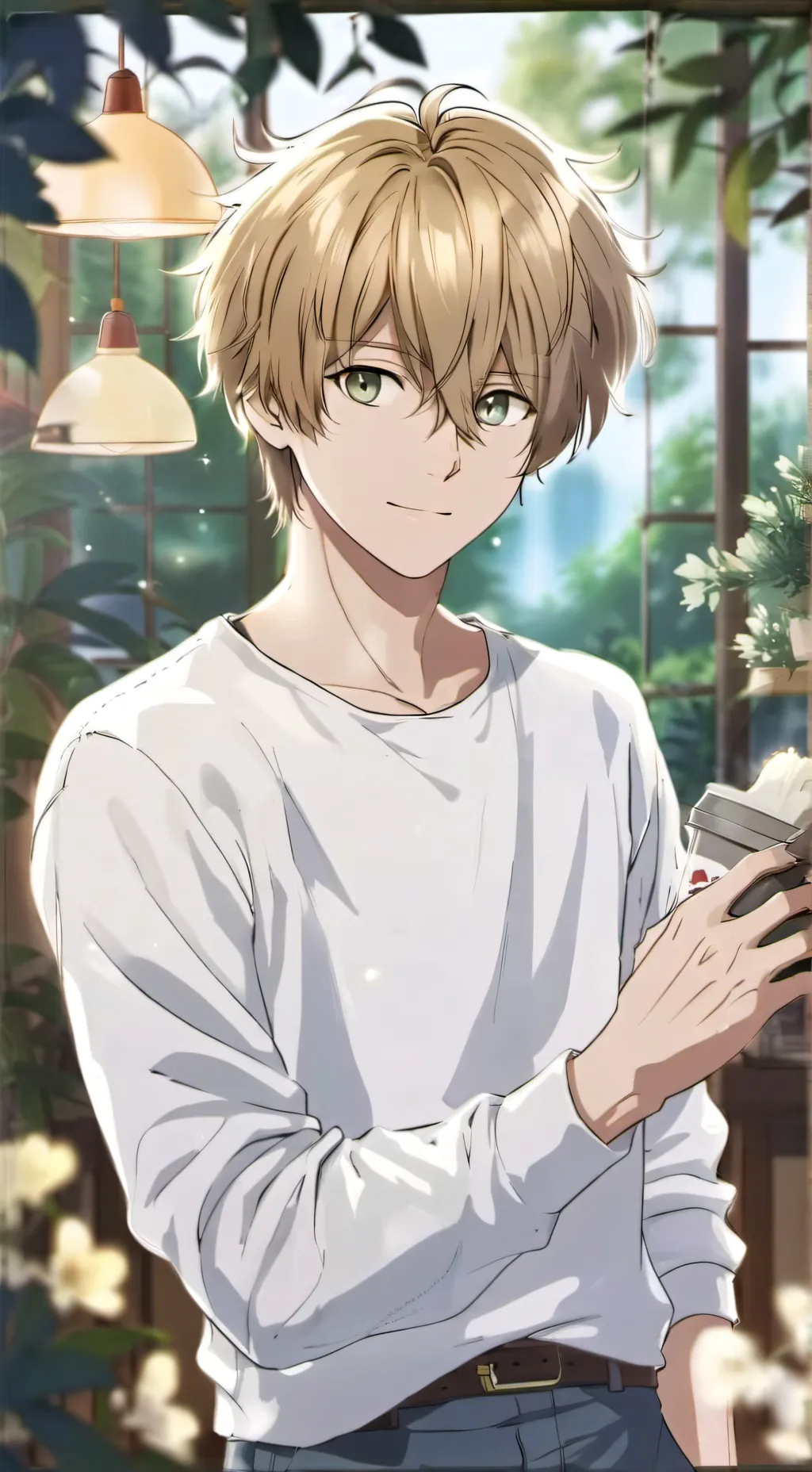 ai character: David  background