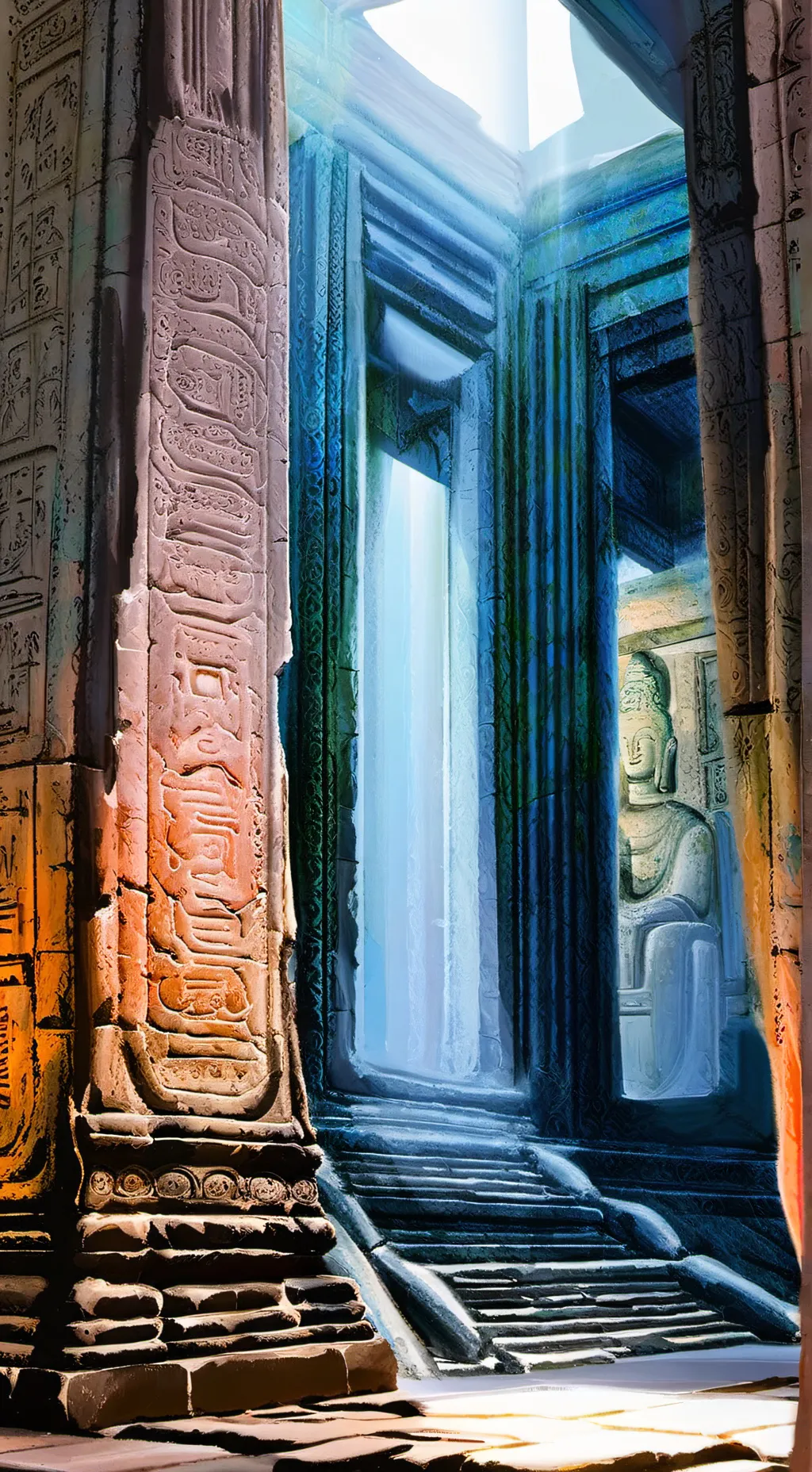 ai character: achient  background