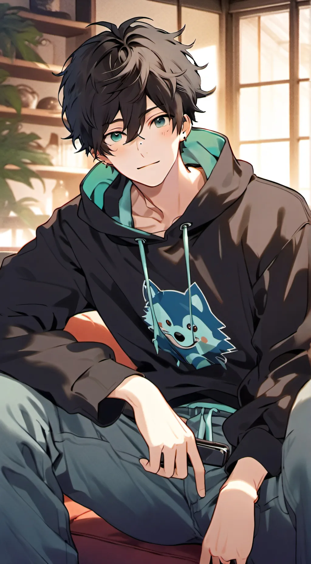 ai character: Liam background