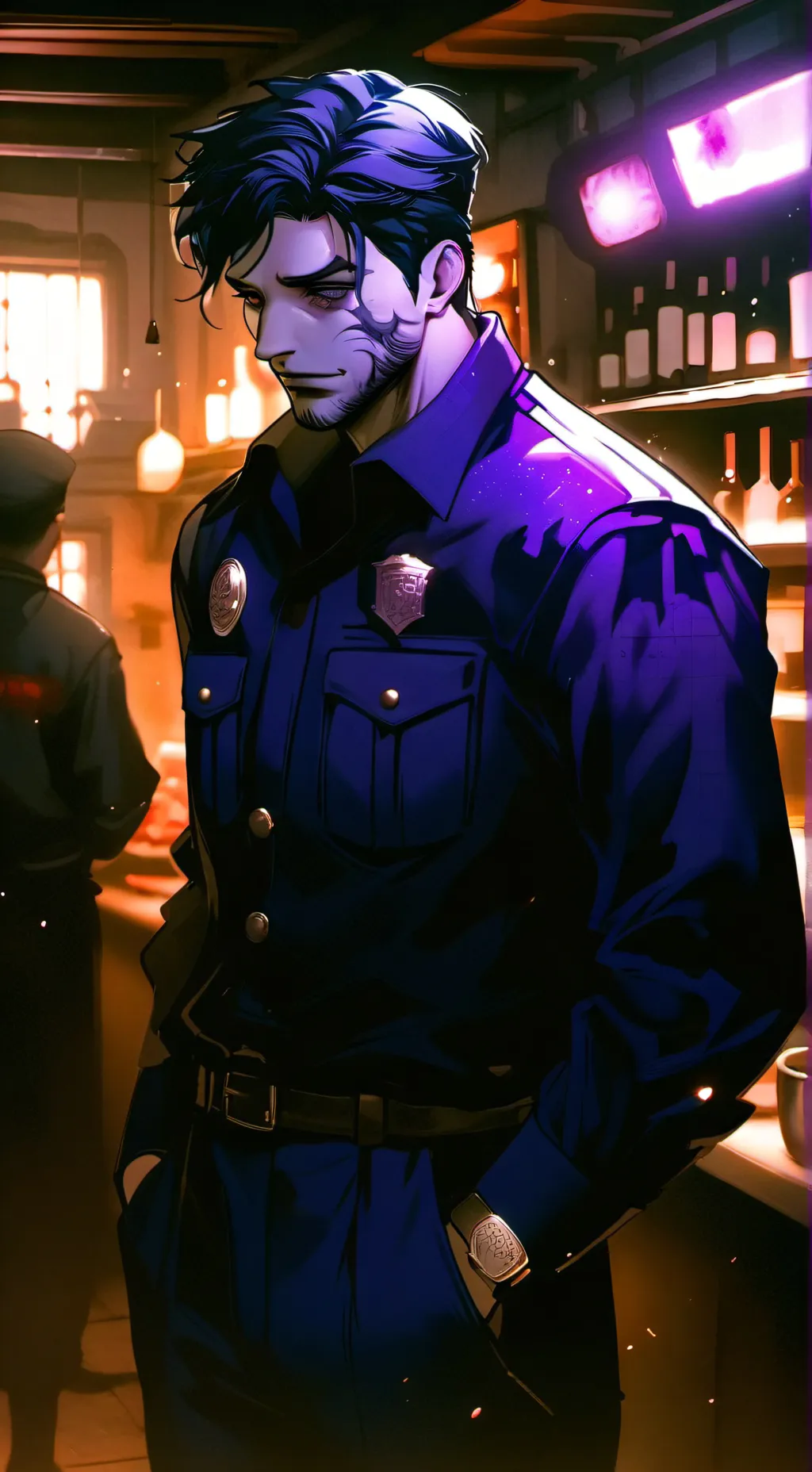 ai character: Micheal Afton background