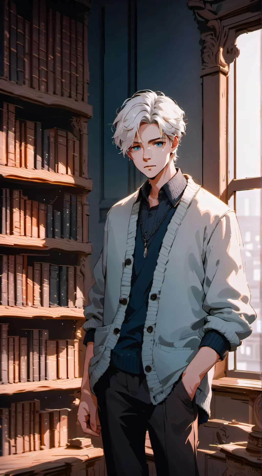 ai character: Isaac background