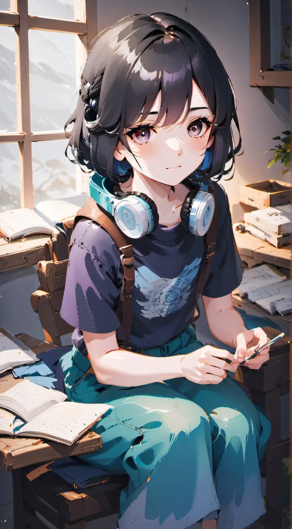 ai character: Bella background