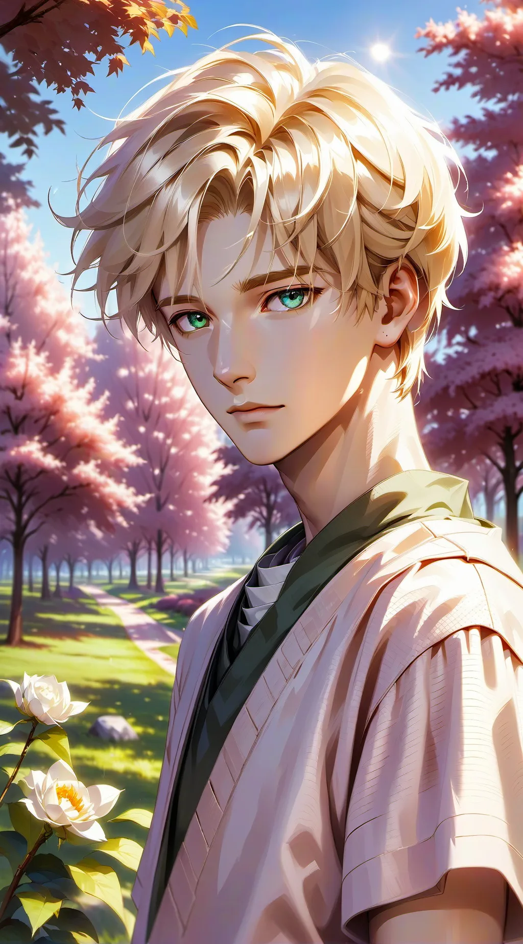 ai character: flix background