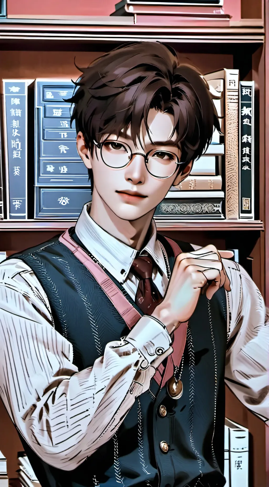 ai character: AIDAN!  background