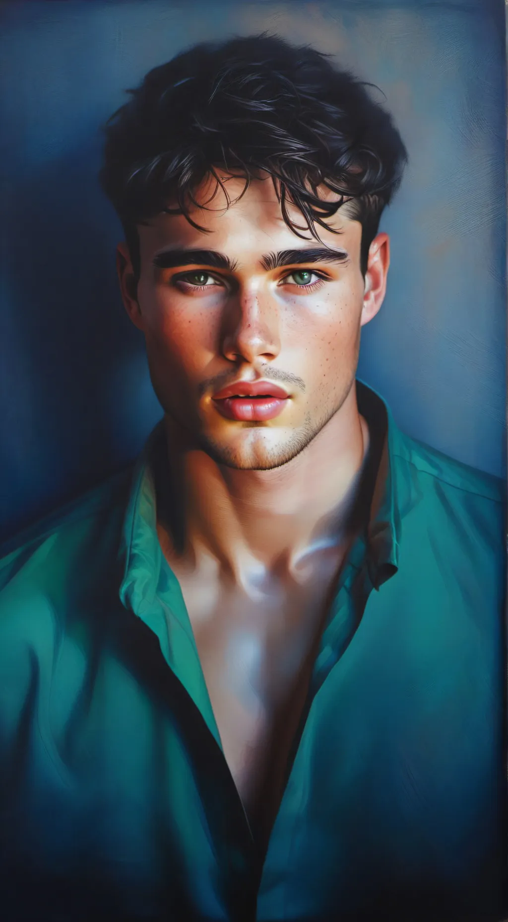 ai character: caleb background