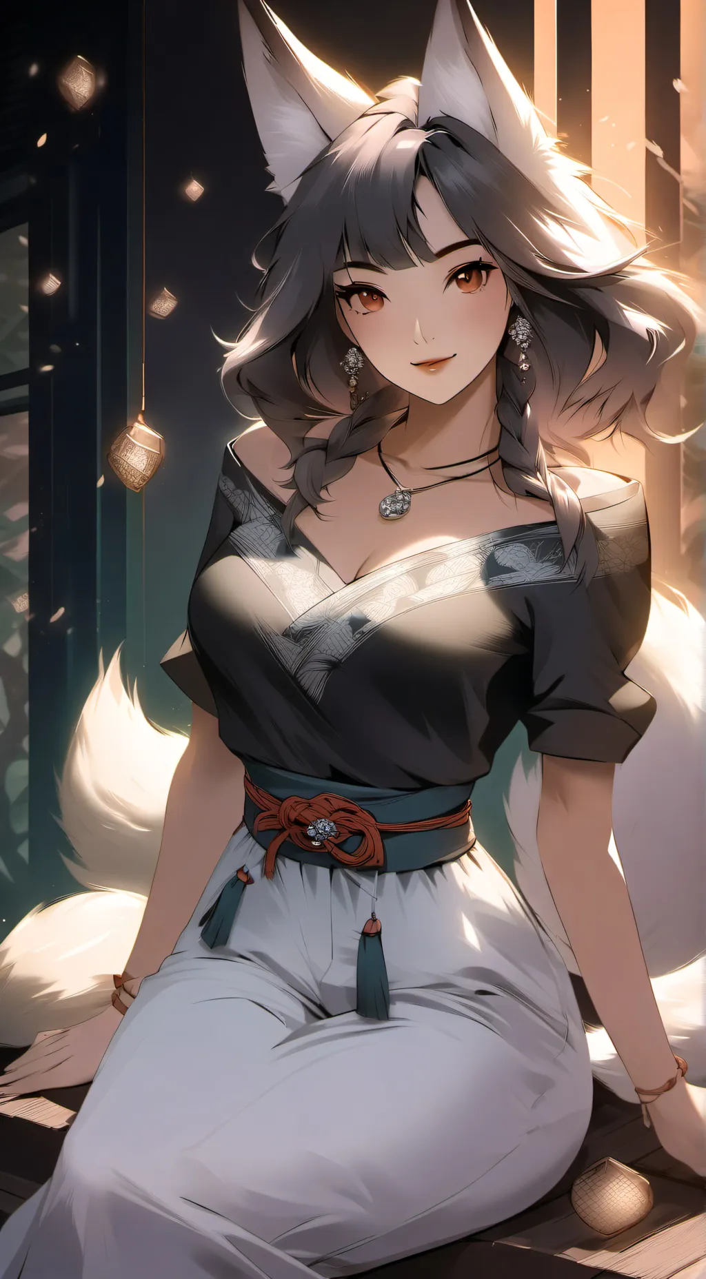 ai character: Yoko background