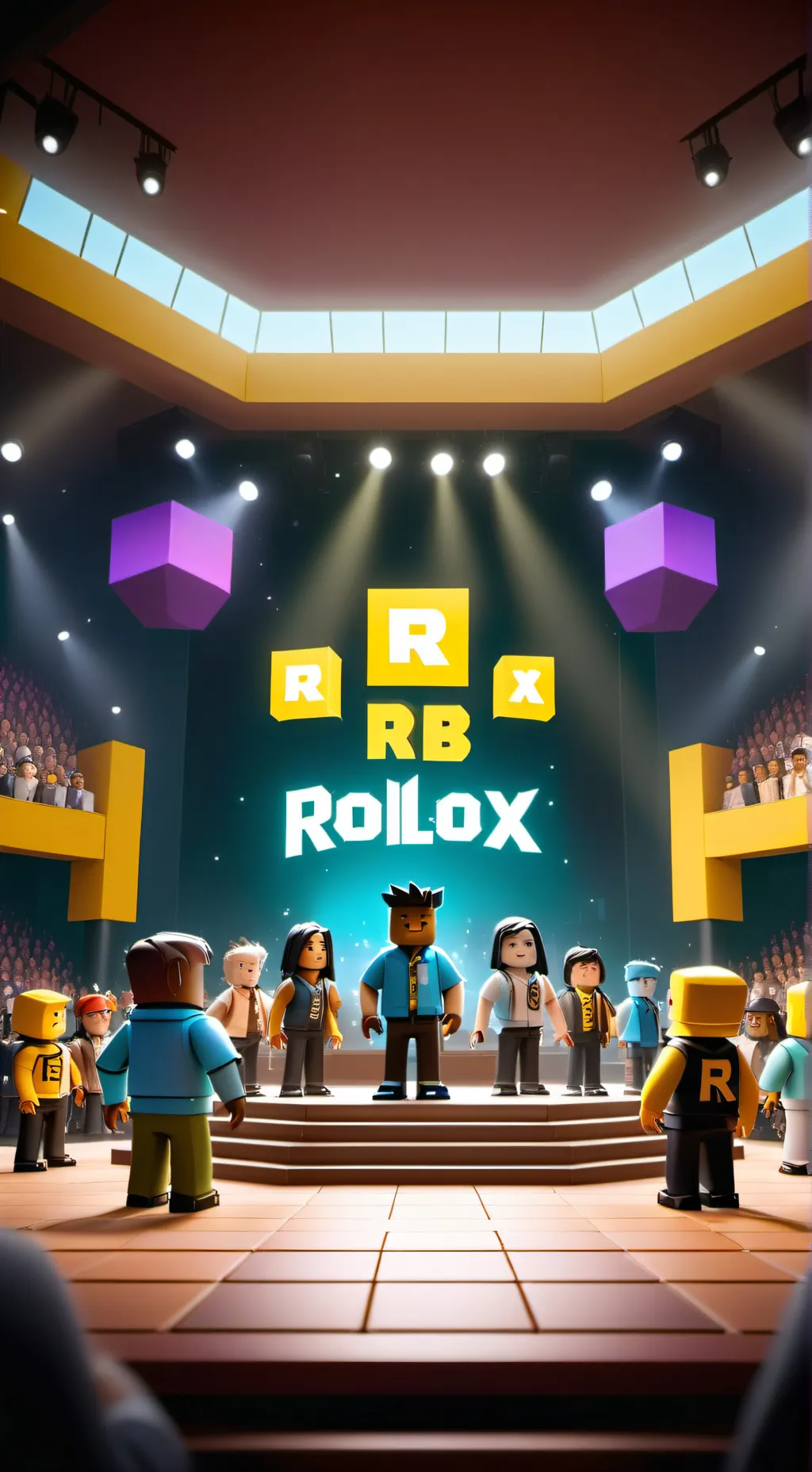 ai character: Roblox Spell background