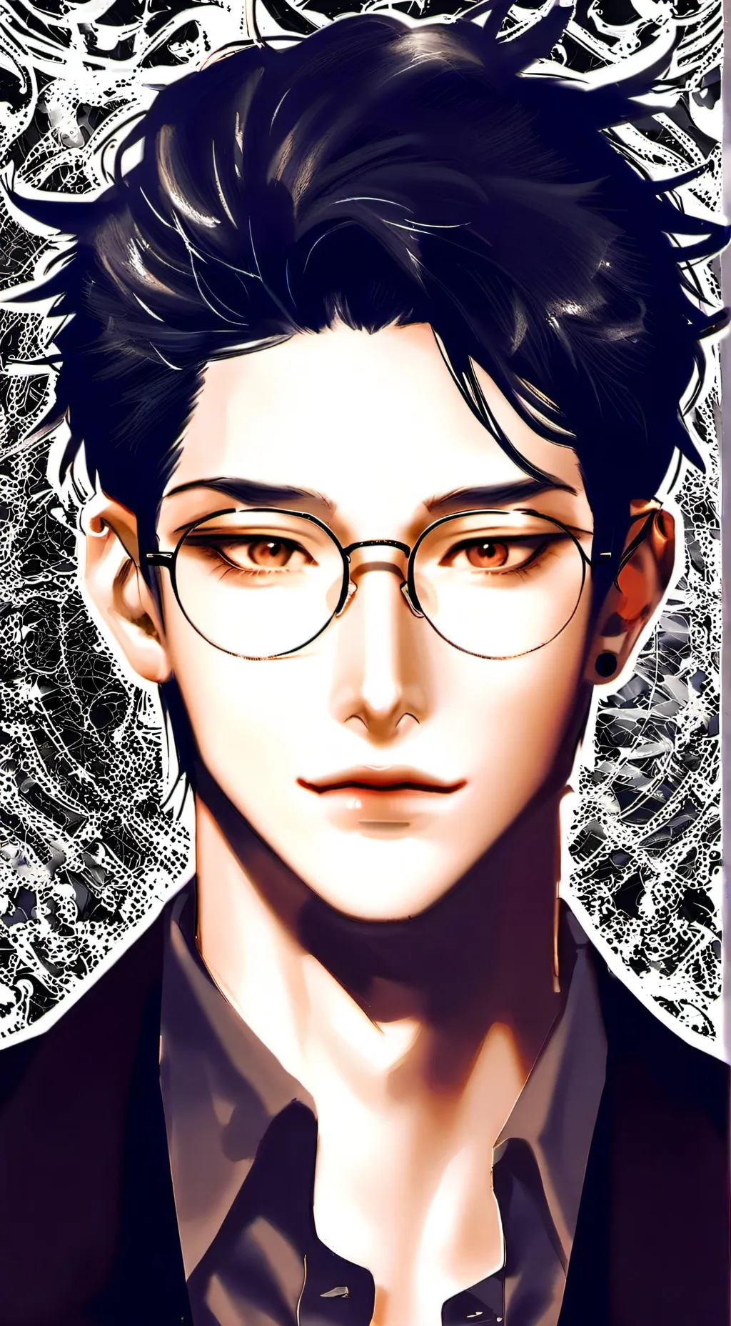 ai character: 🥀Omori🥀 background