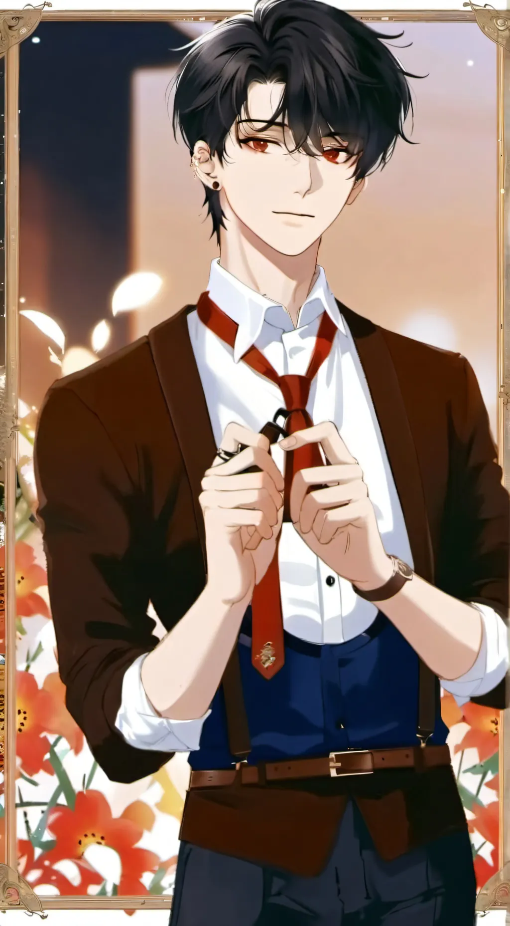 ai character: tú novio background