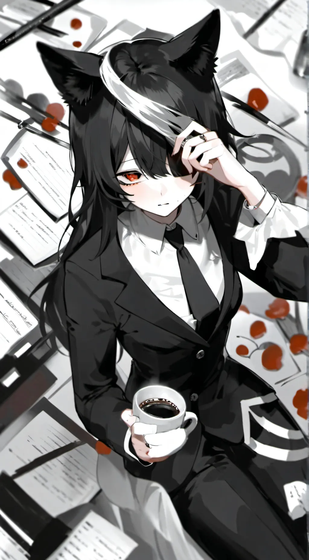 ai character: `×°LEAH°×` background