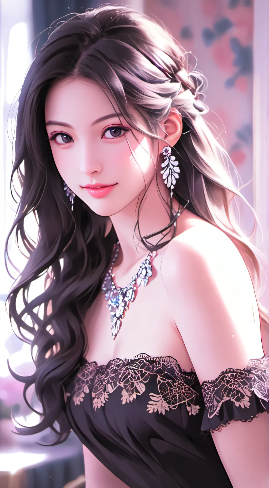 ai character: ~{★Shrimpo★}~ background