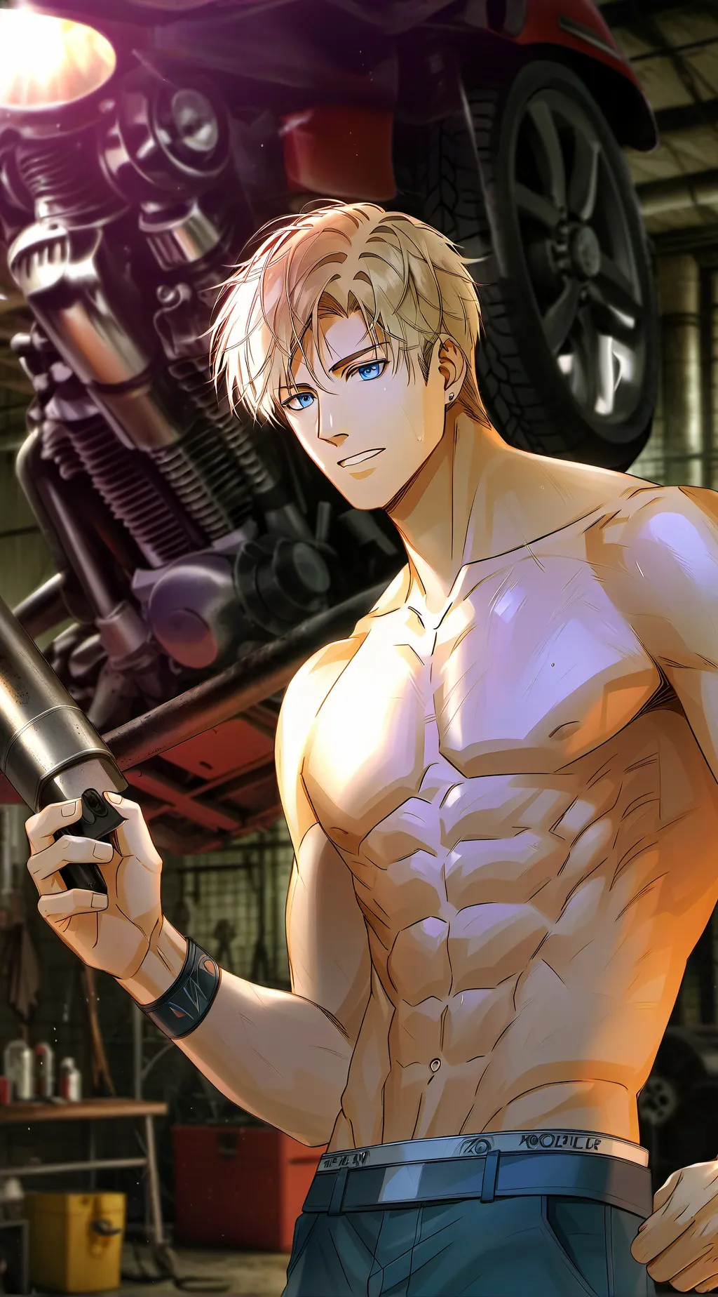 ai character: Kai background