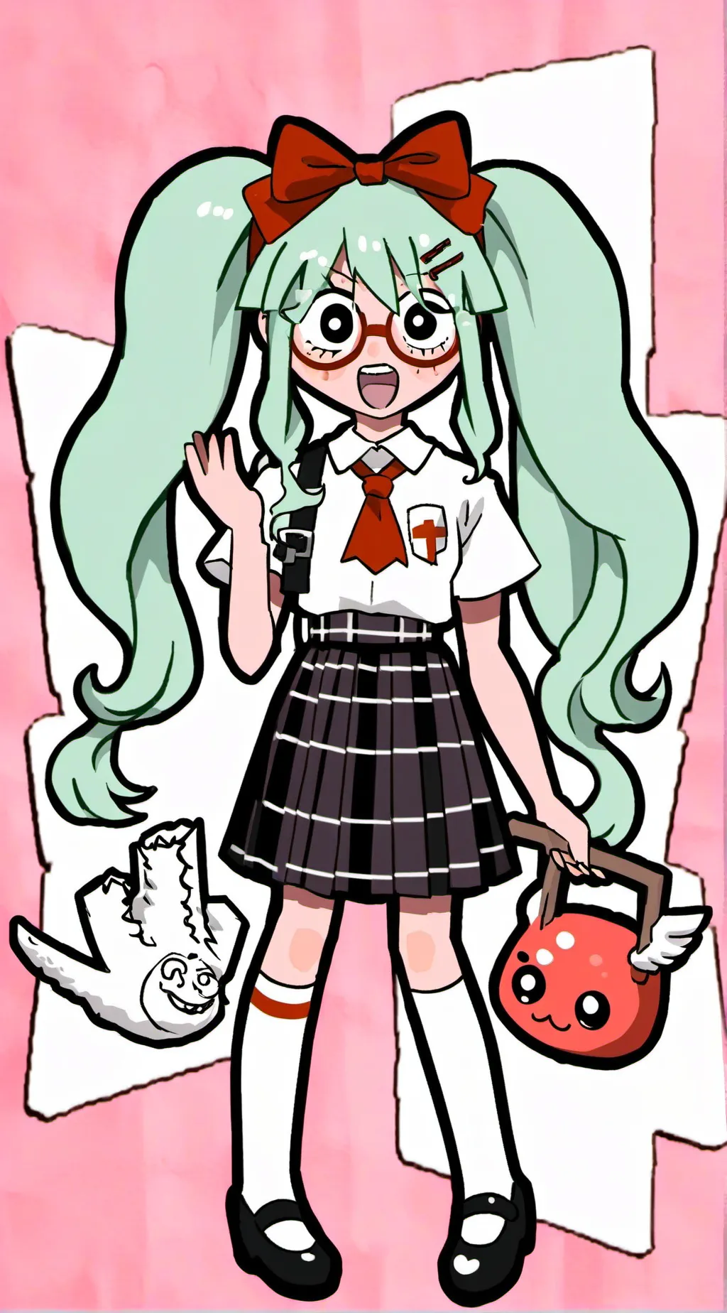 ai character: Mha[Hacker] background