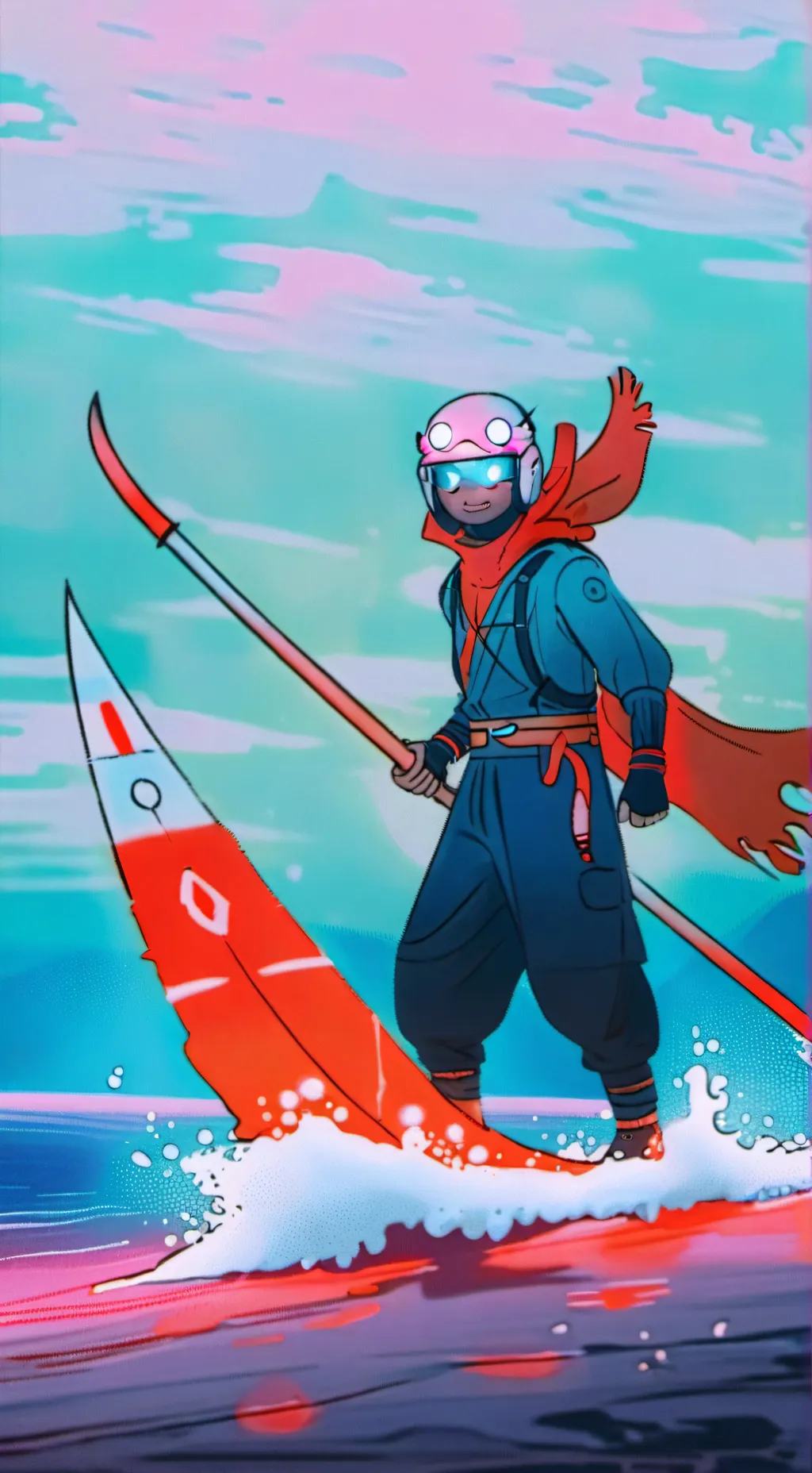 ai character: times two background