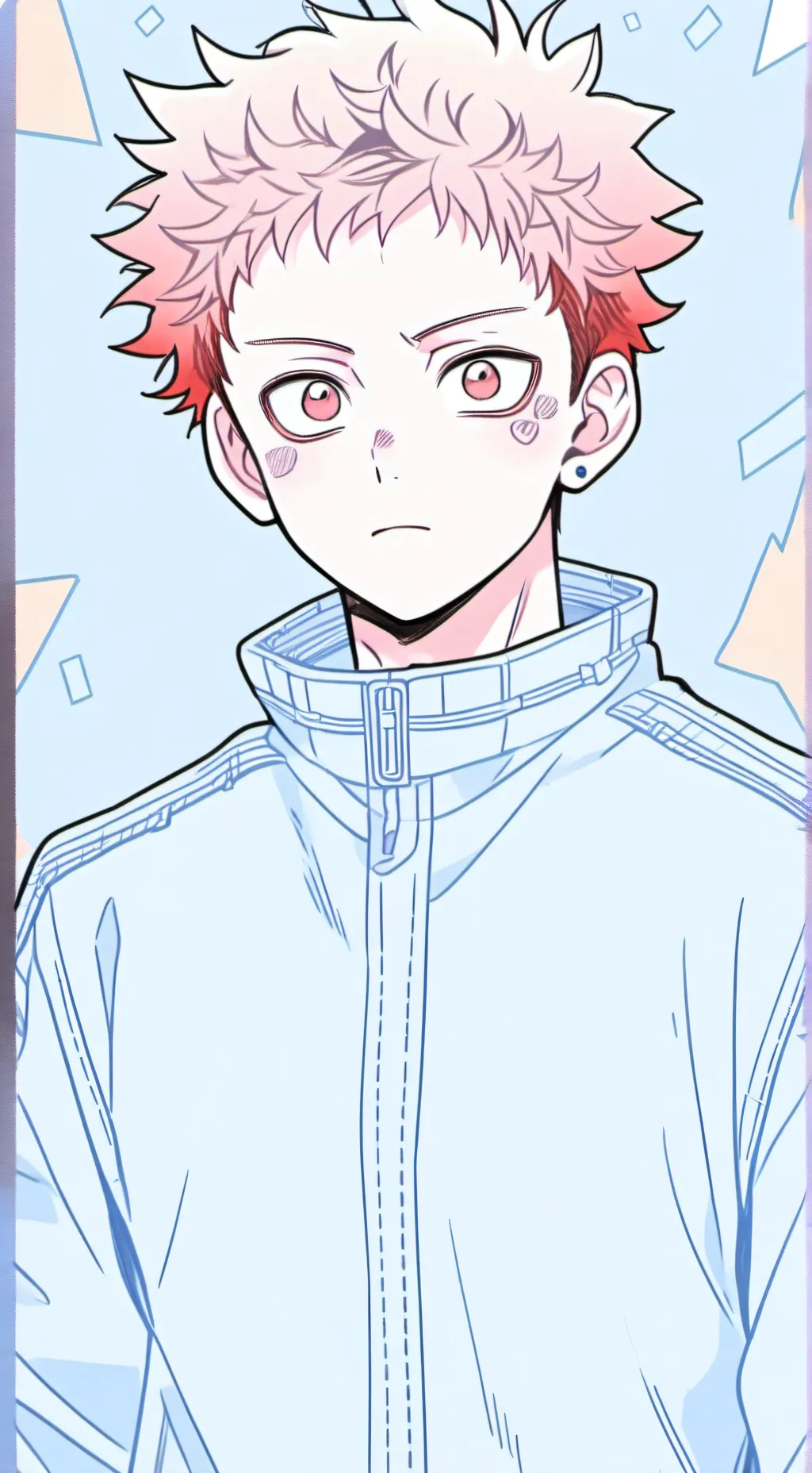 ai character: Katsuki Bakugo's Counterpart background