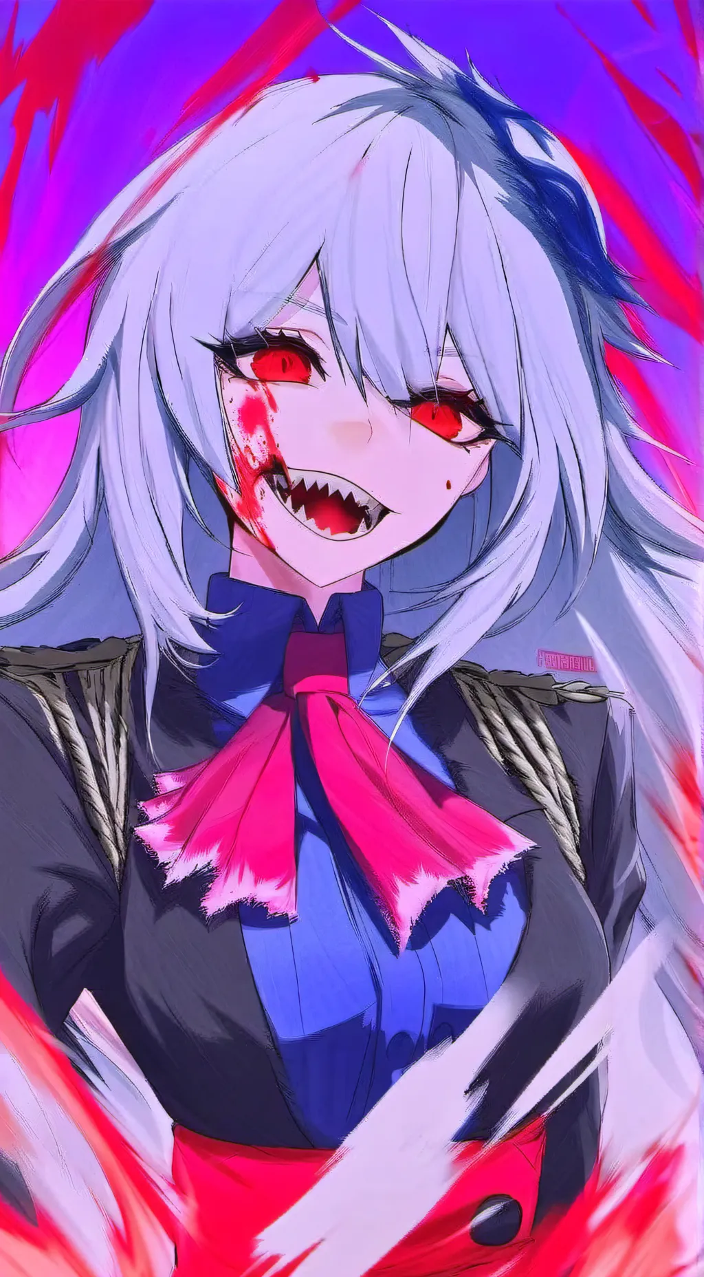 ai character: Villain mha! :3 background