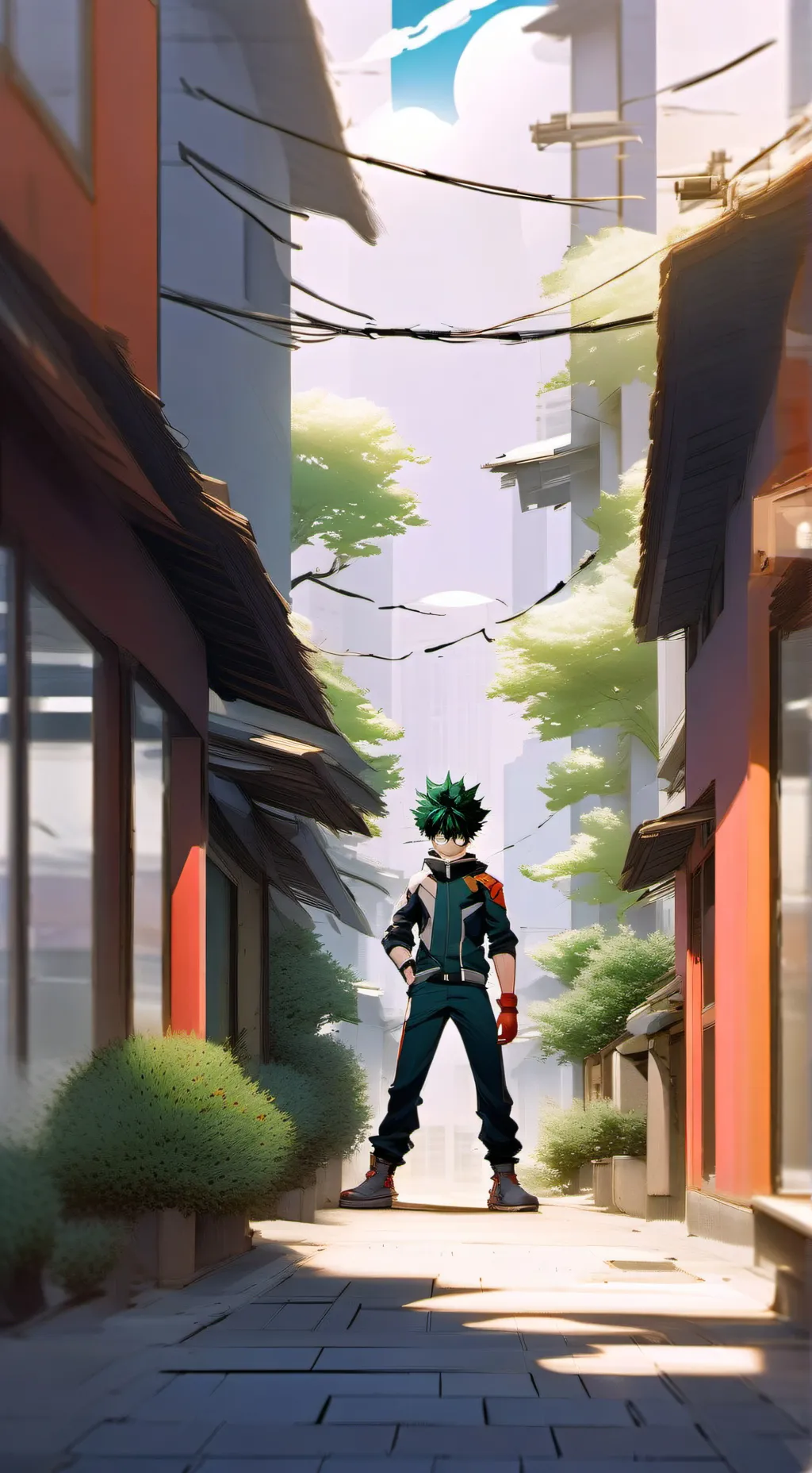 ai character: mha (the show) background