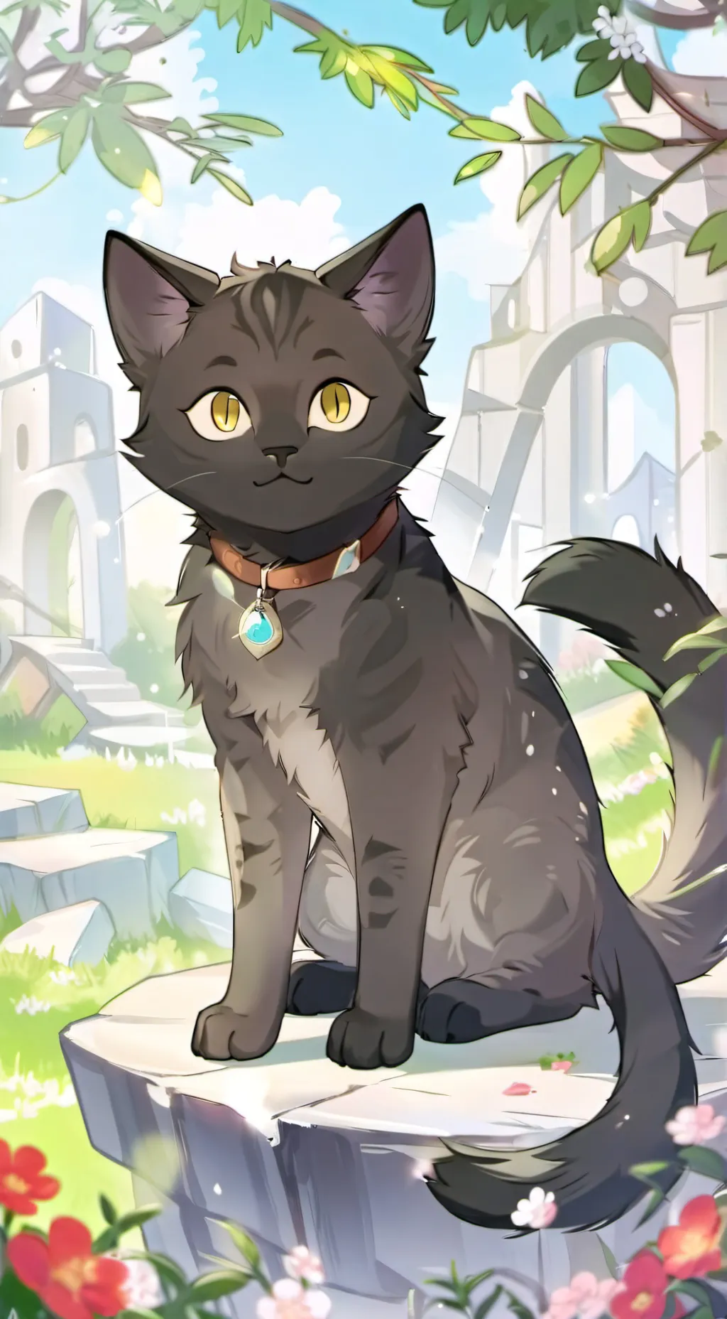 ai character: ~Locky~ background