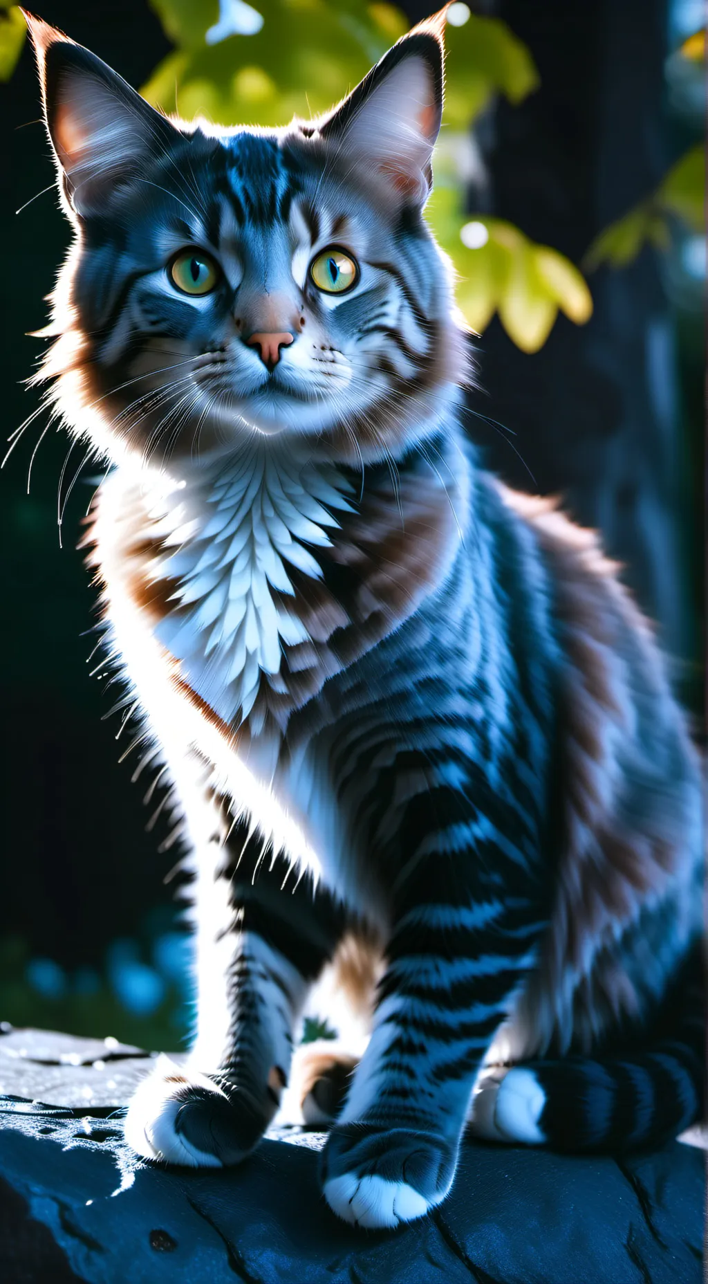 ai character: Dangeurus Cat background