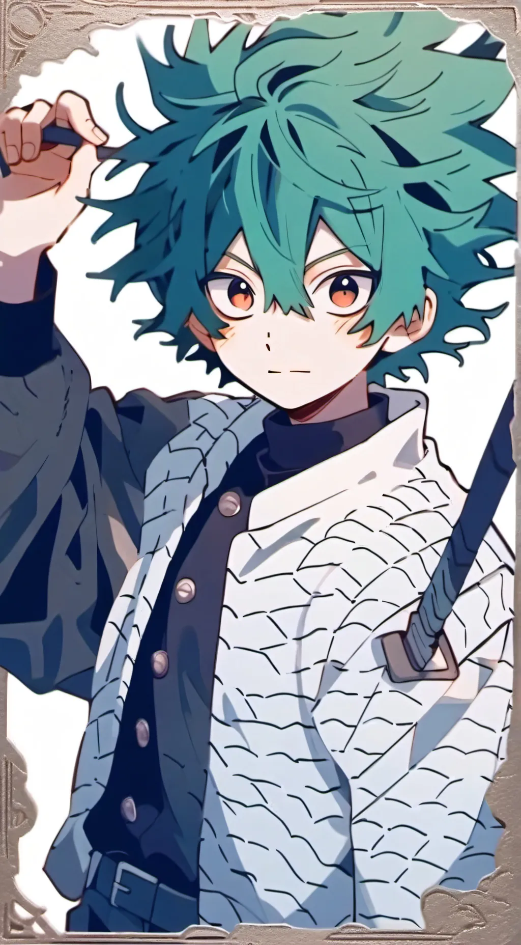 ai character: Izuku Midorya  background