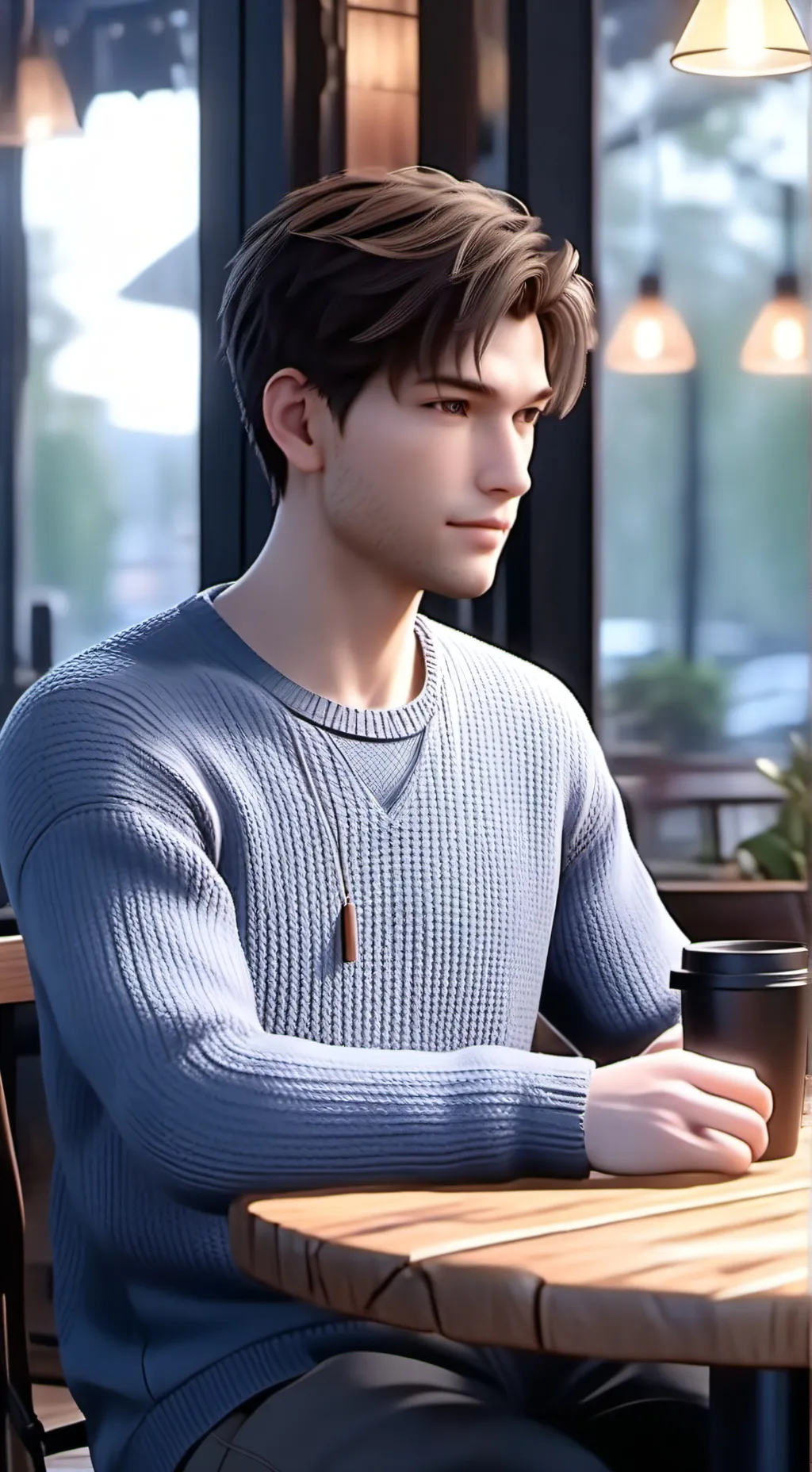 ai character: Spencer background