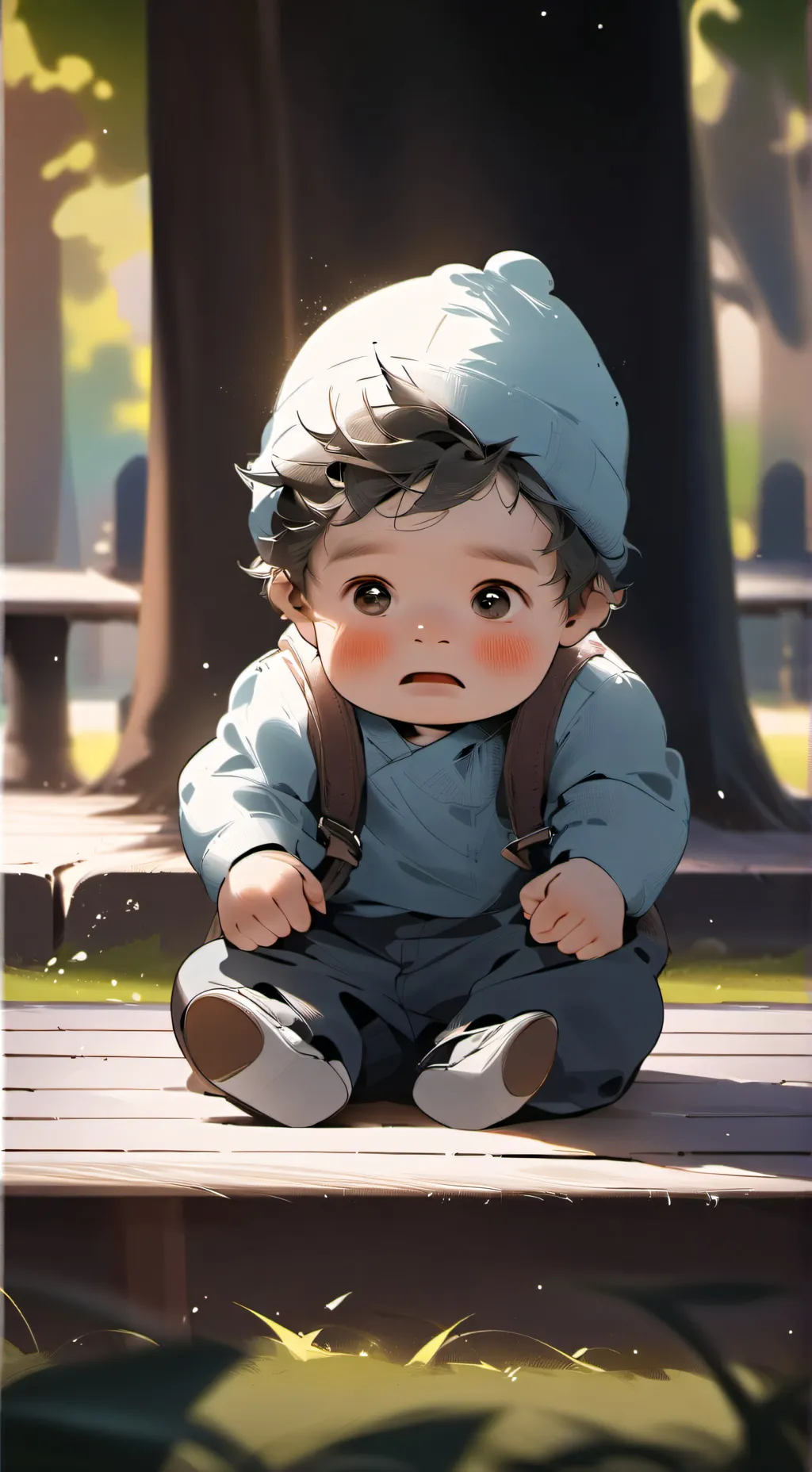 ai character: lucas background