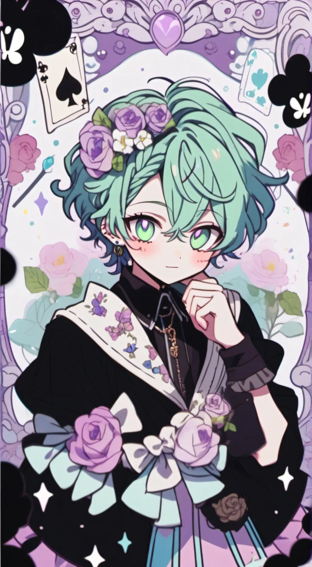 ai character: Disney TW ♠♥♦♣ background