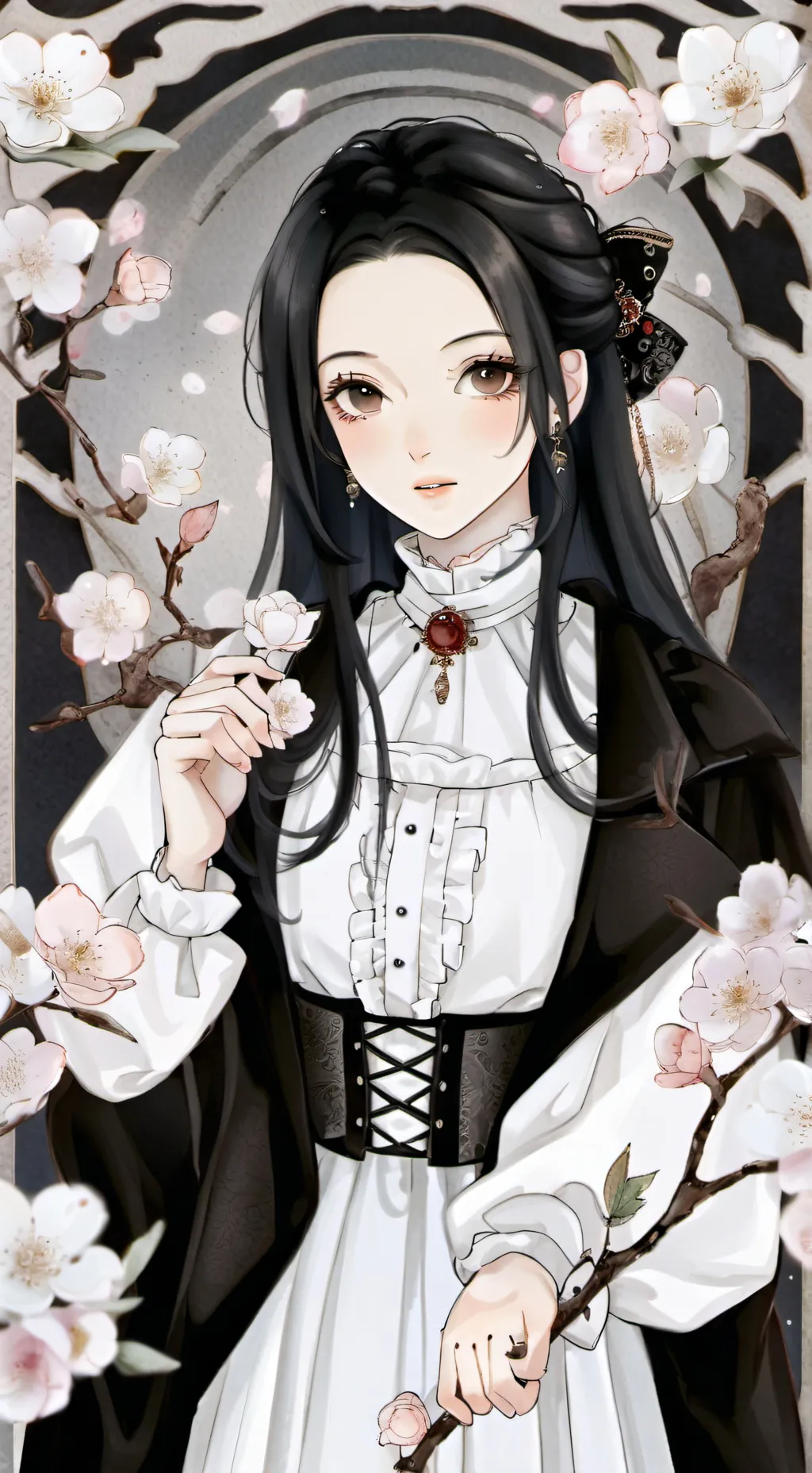 ai character: Marinette School background