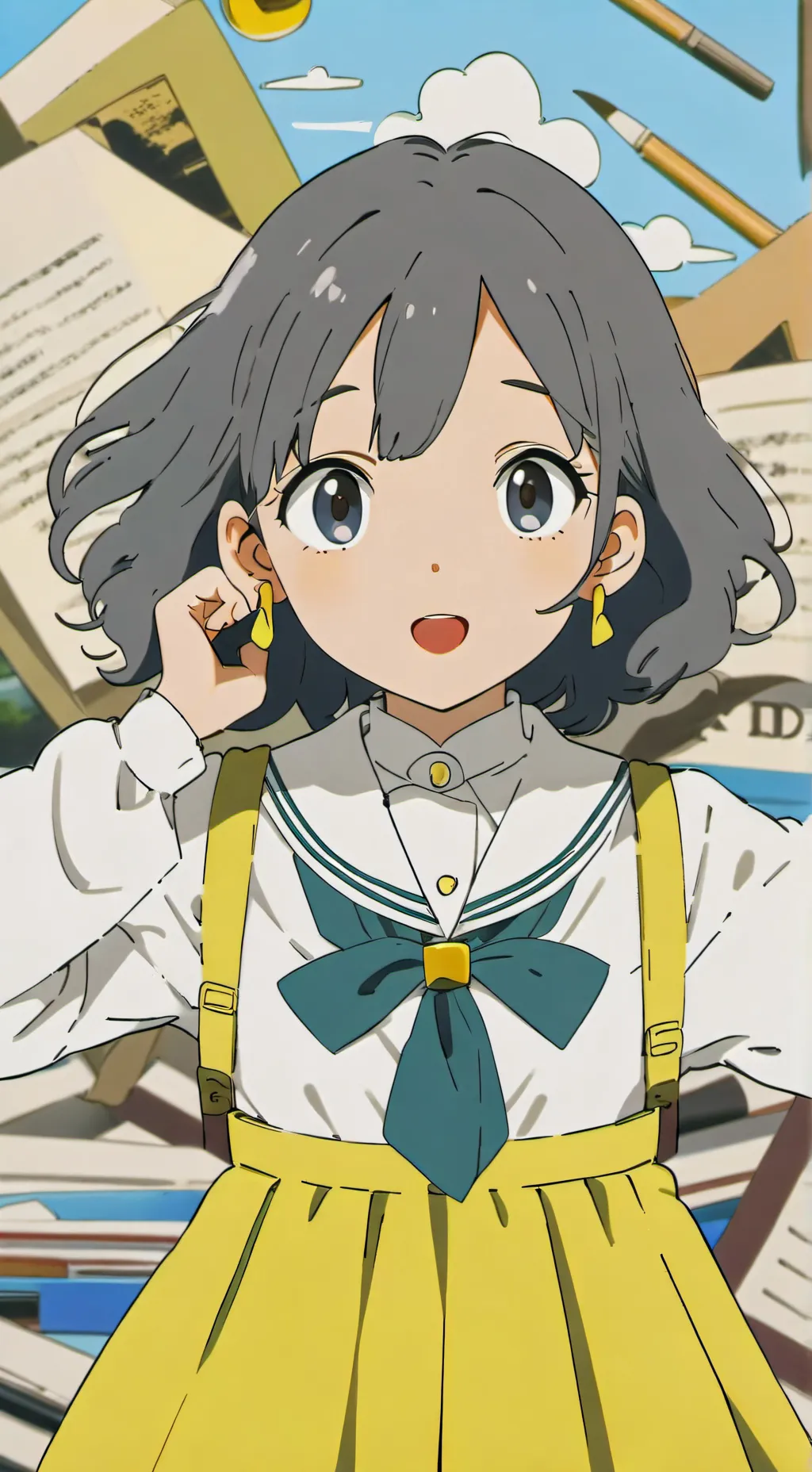 ai character: Kylie background