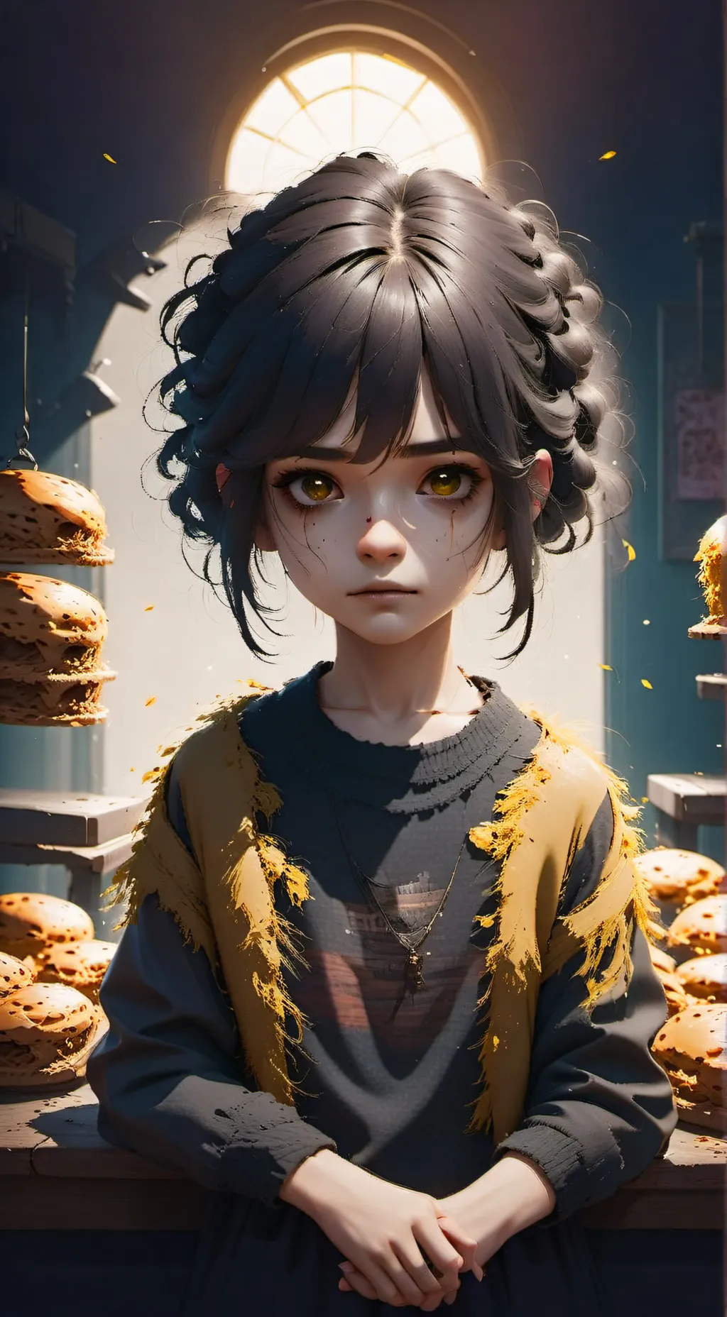 ai character: Cassidy (fnaf) background