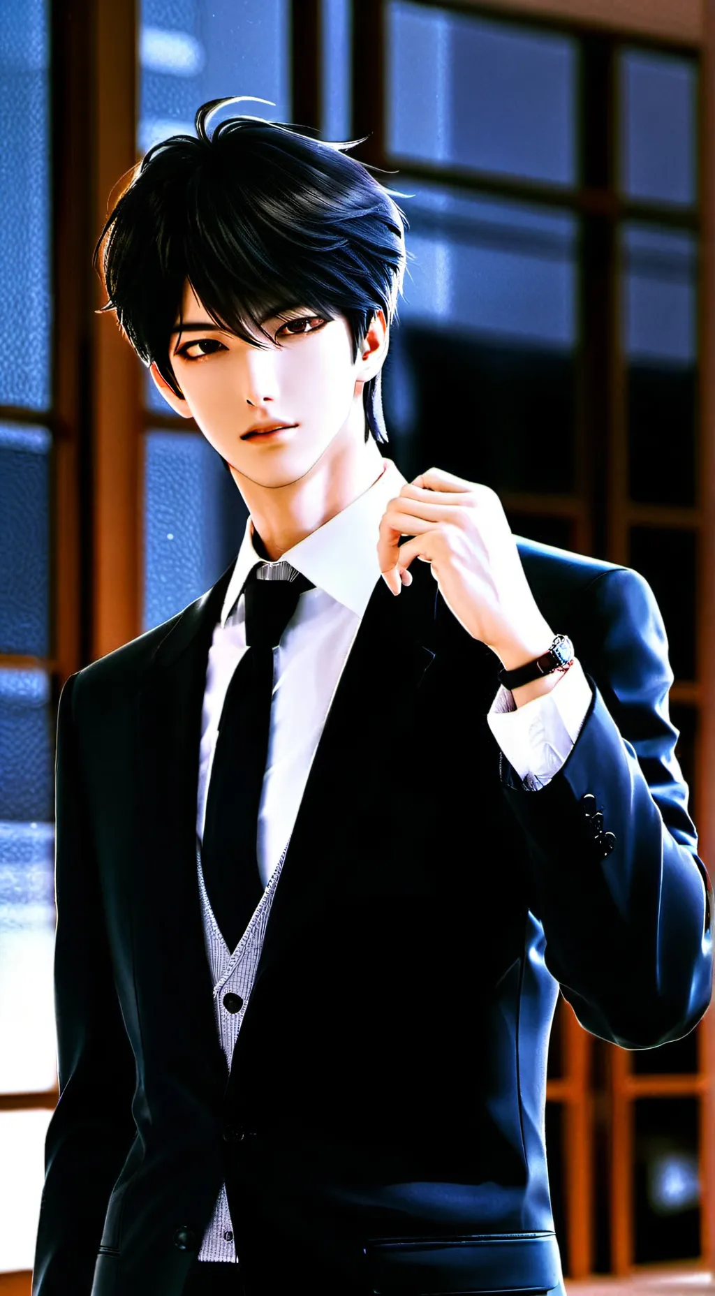 ai character: jamil wode background