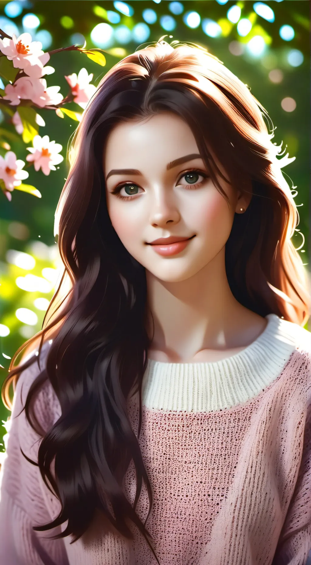 ai character: Selena background