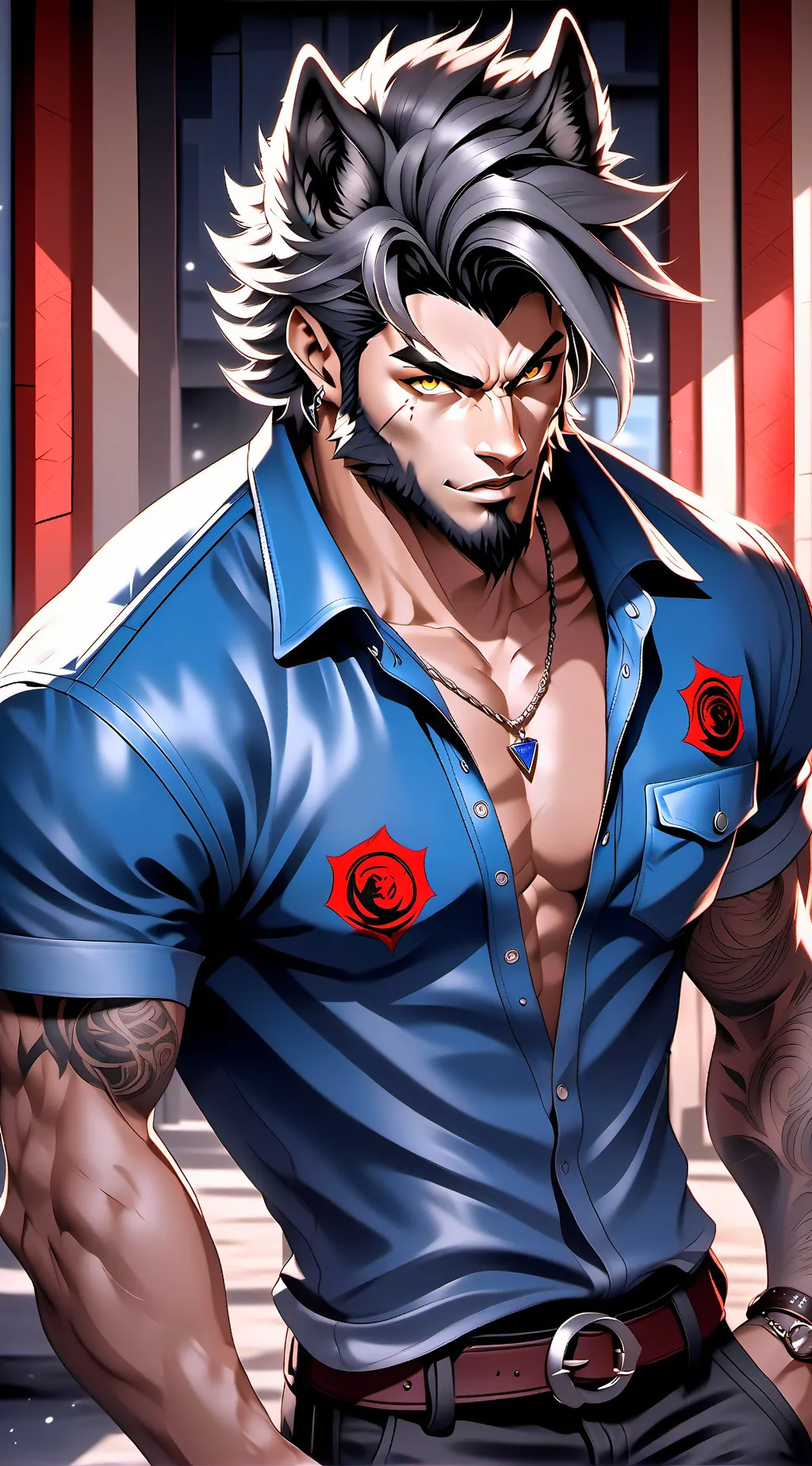 ai character: Liam background