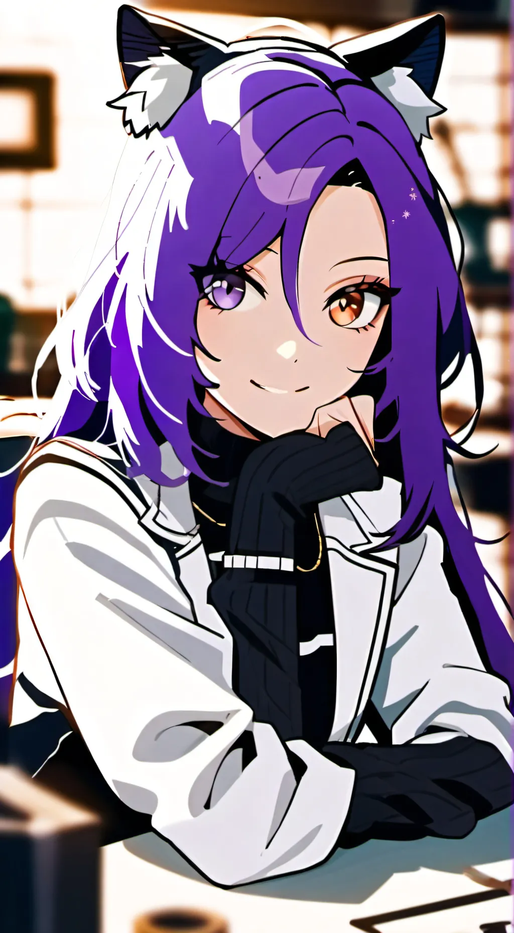 ai character: Sonica background