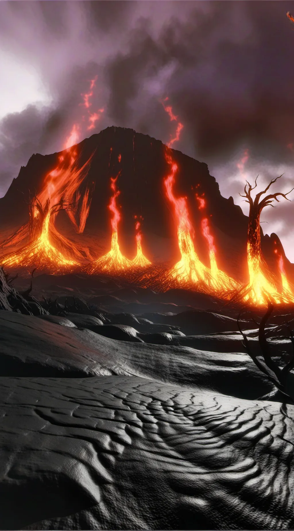 ai character: hell background