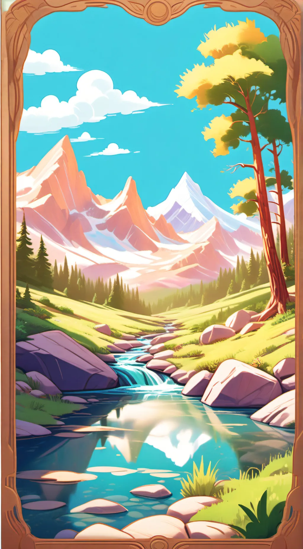 ai character: azure te detona  background