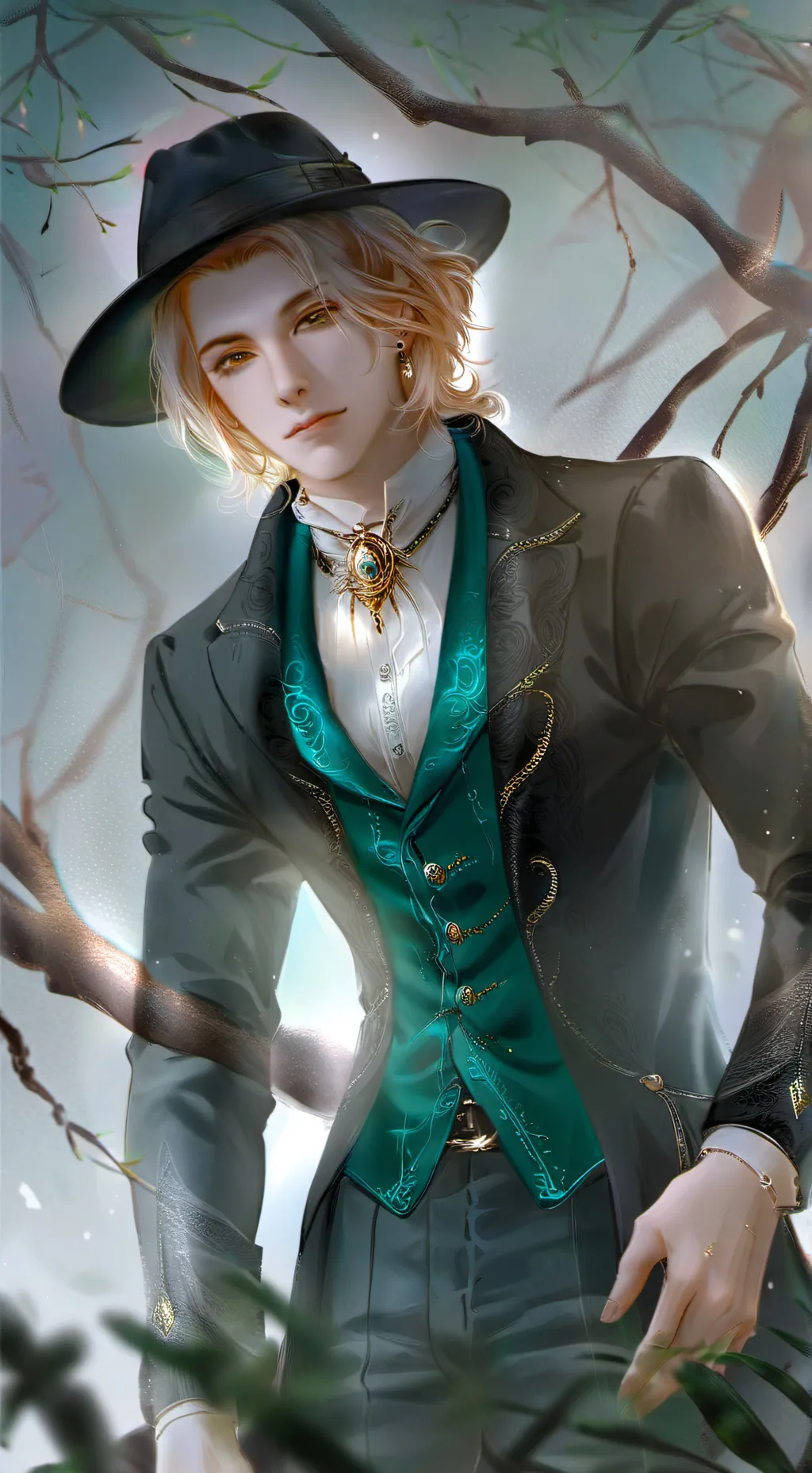 ai character: Edward background