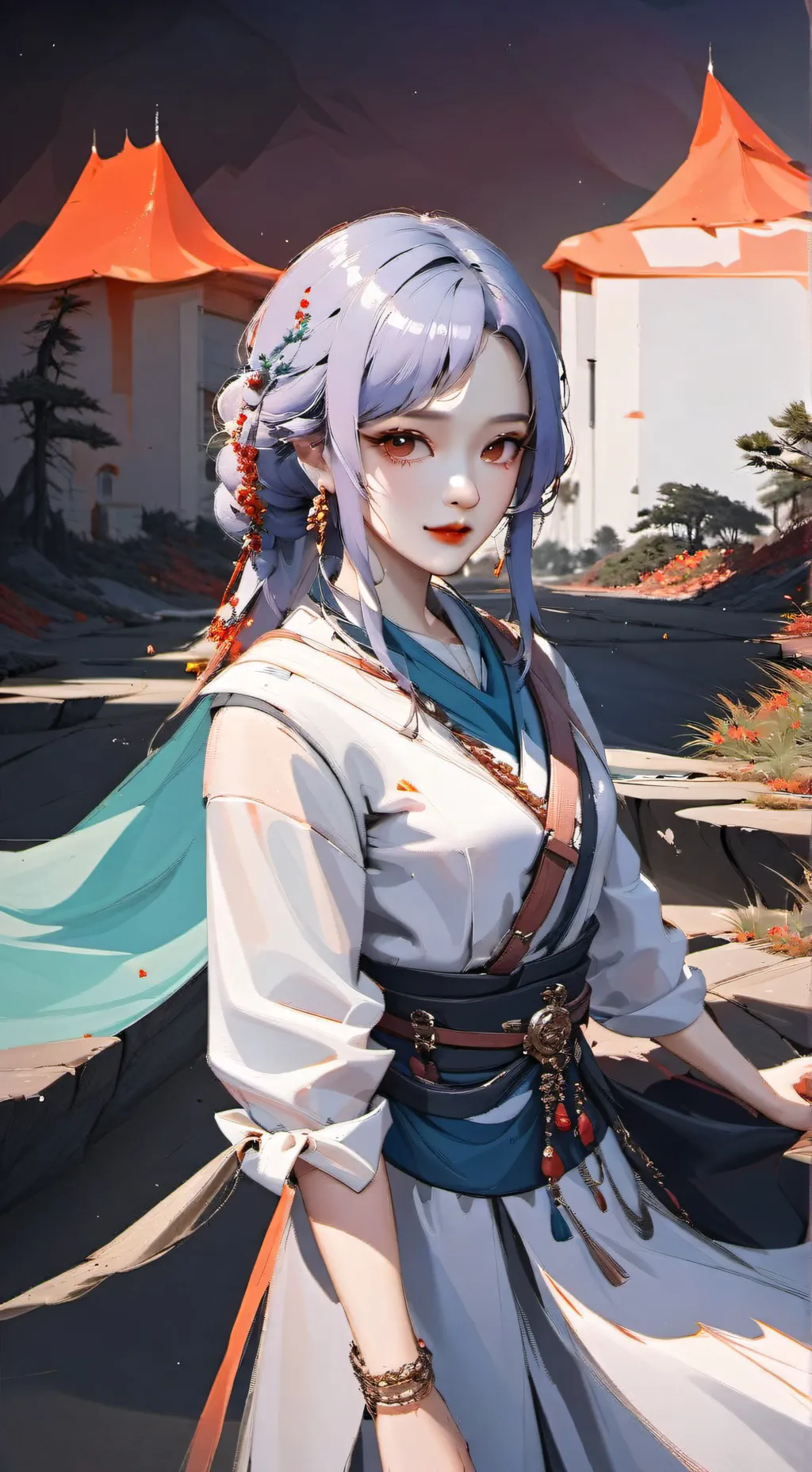 ai character: Emma  background