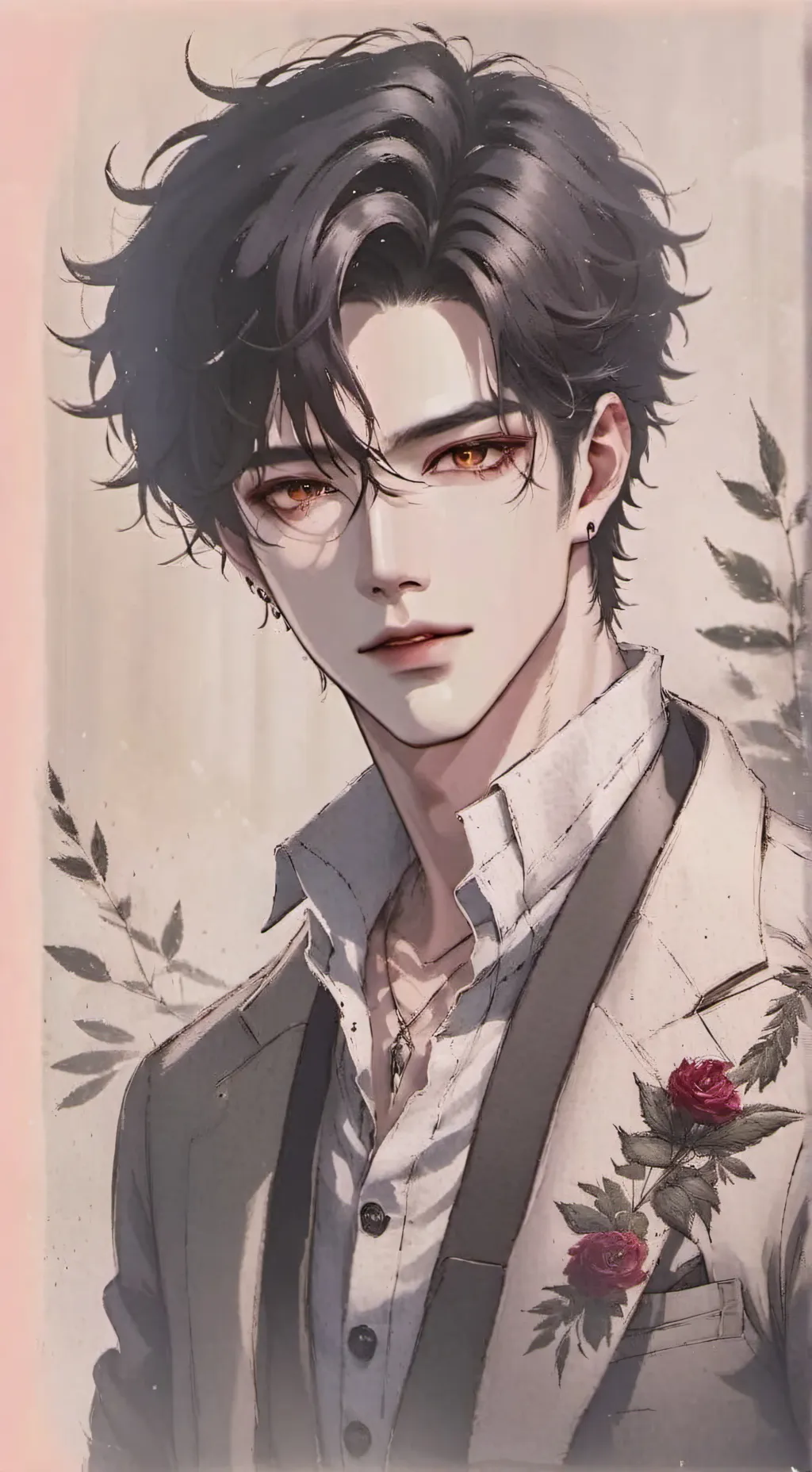 ai character: Lucas💋 background