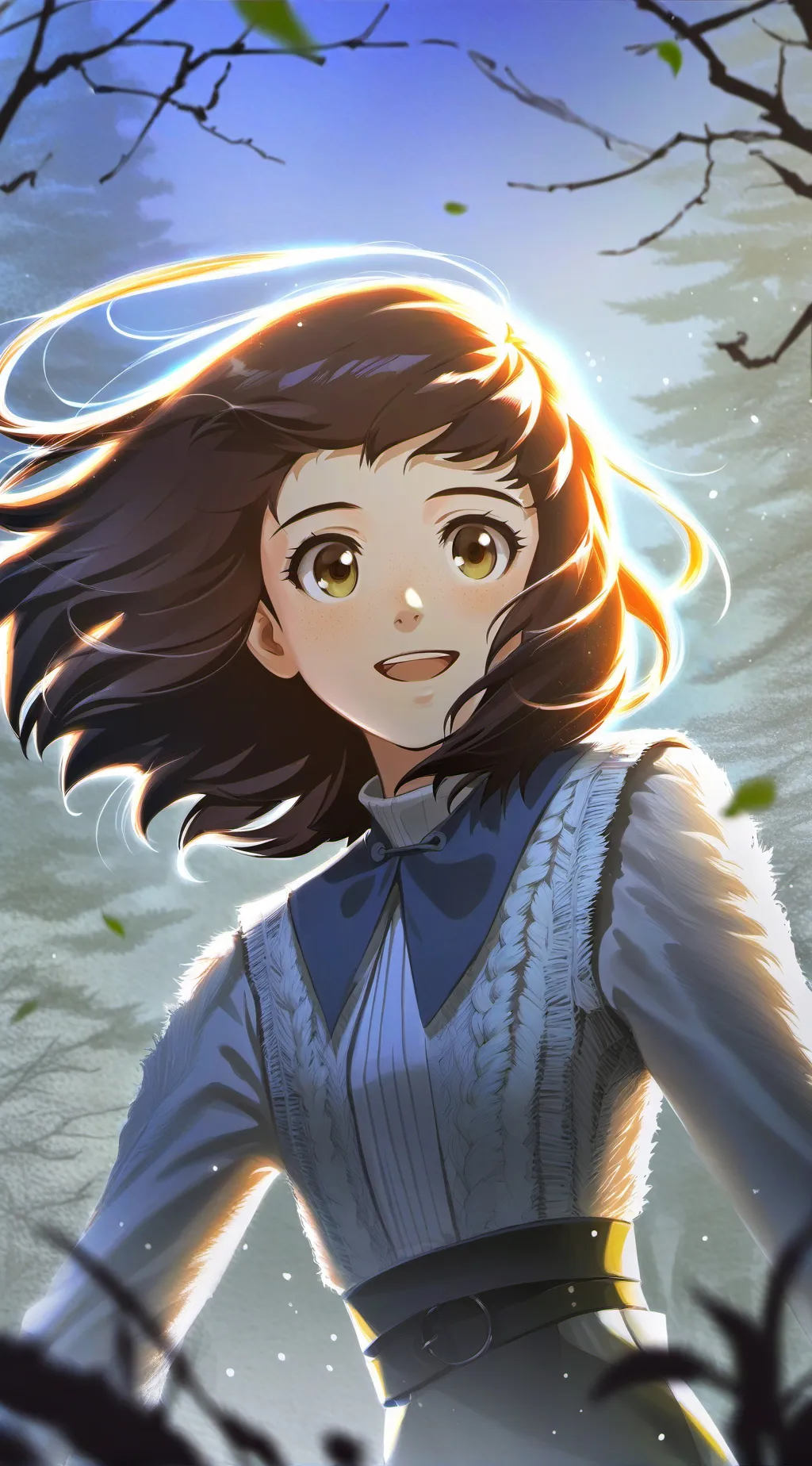 ai character: izuraka background