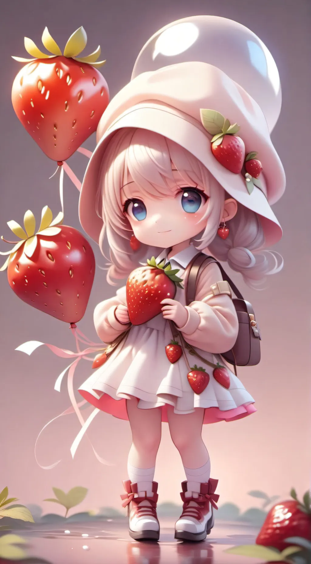 ai character: Berryfunny background